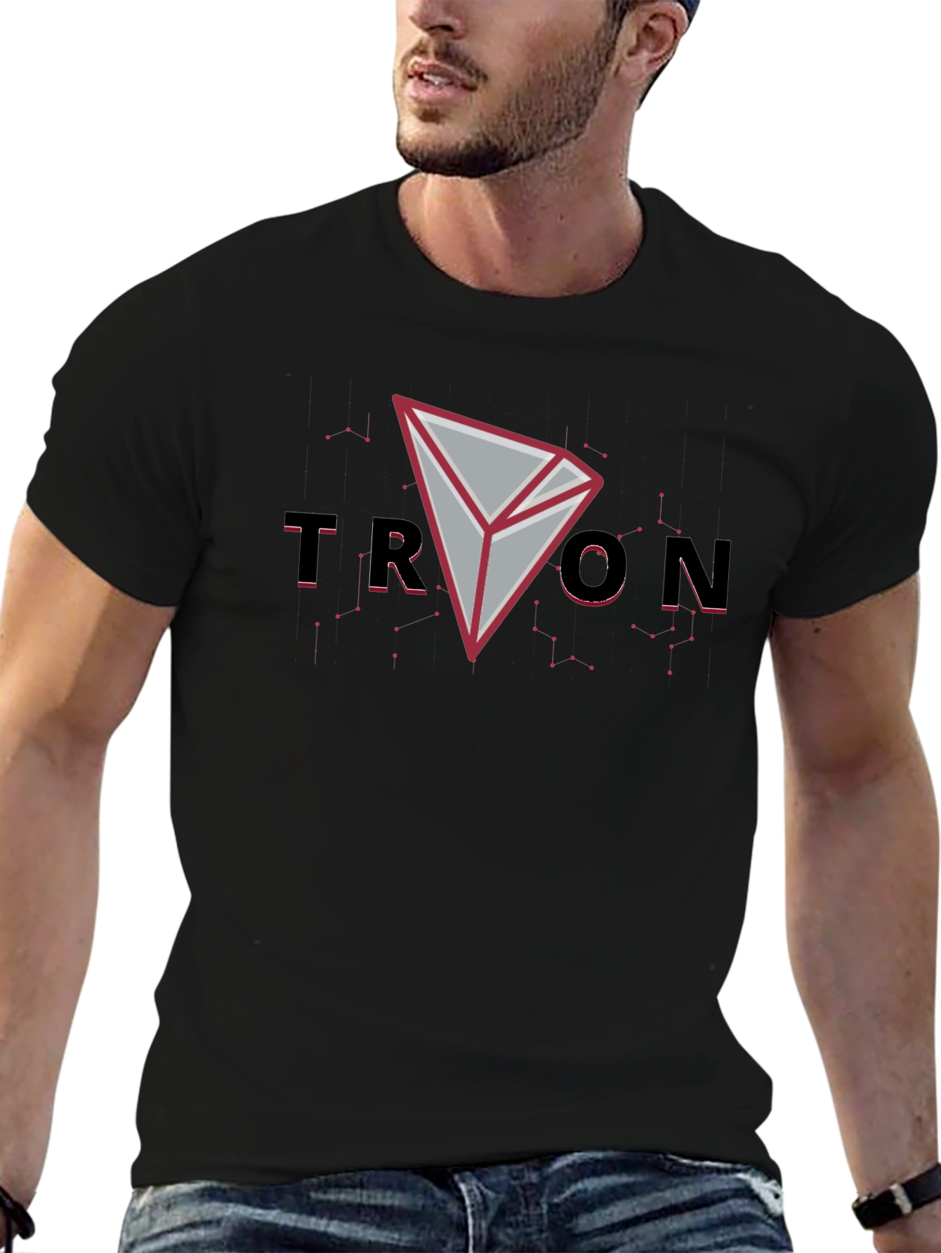 Tron Crypto T-Shirt - Bold Design