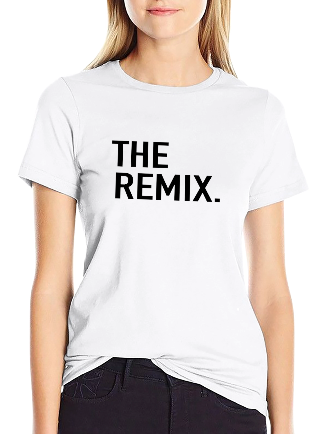 The Remix Black Graphic Tee