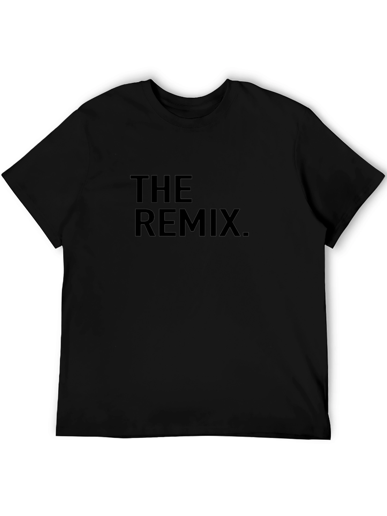 The Remix Black Graphic Tee