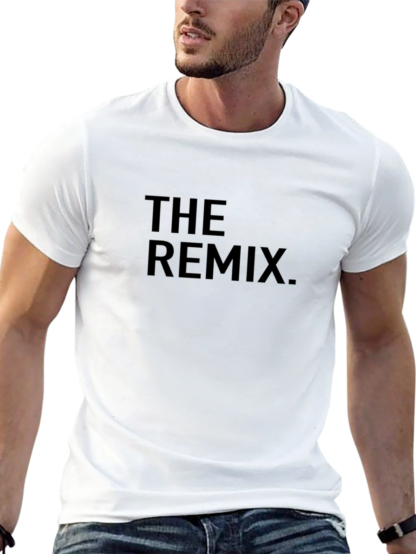 The Remix Black Graphic Tee
