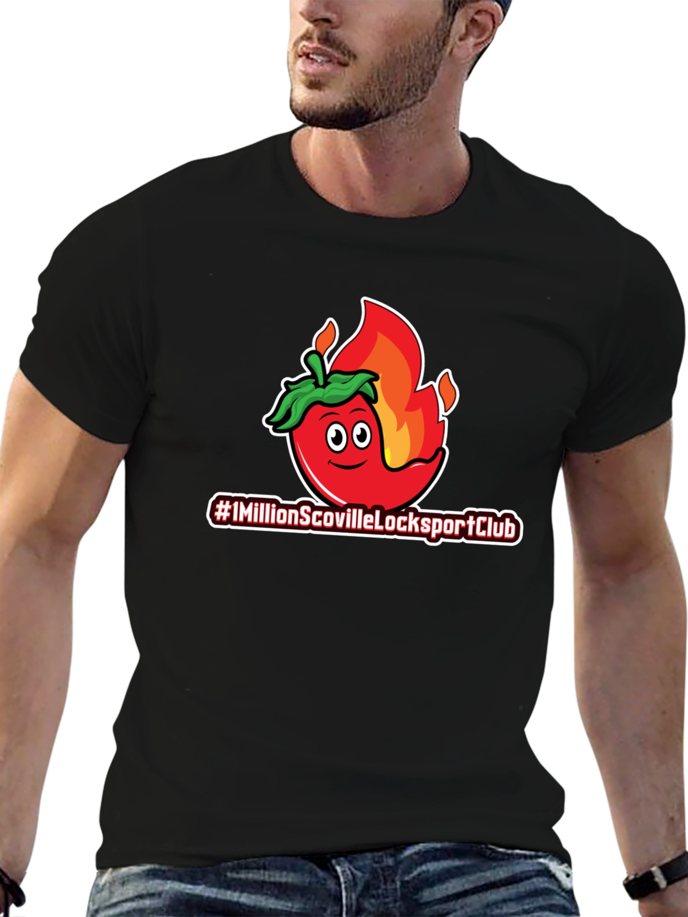 Spicy Pepper T-Shirt - #1MillionScovilleLockportClub