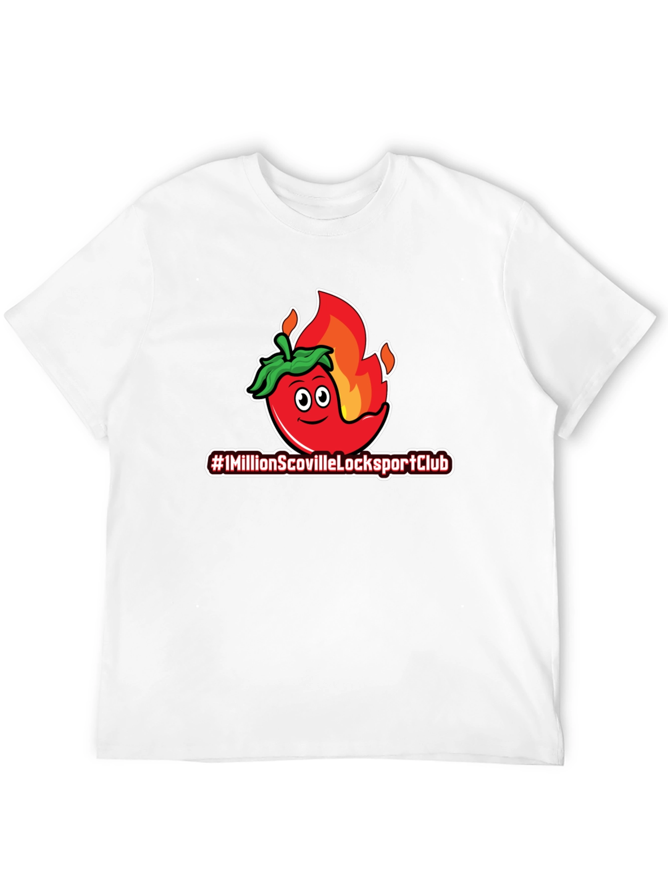 Spicy Pepper T-Shirt - #1MillionScovilleLockportClub
