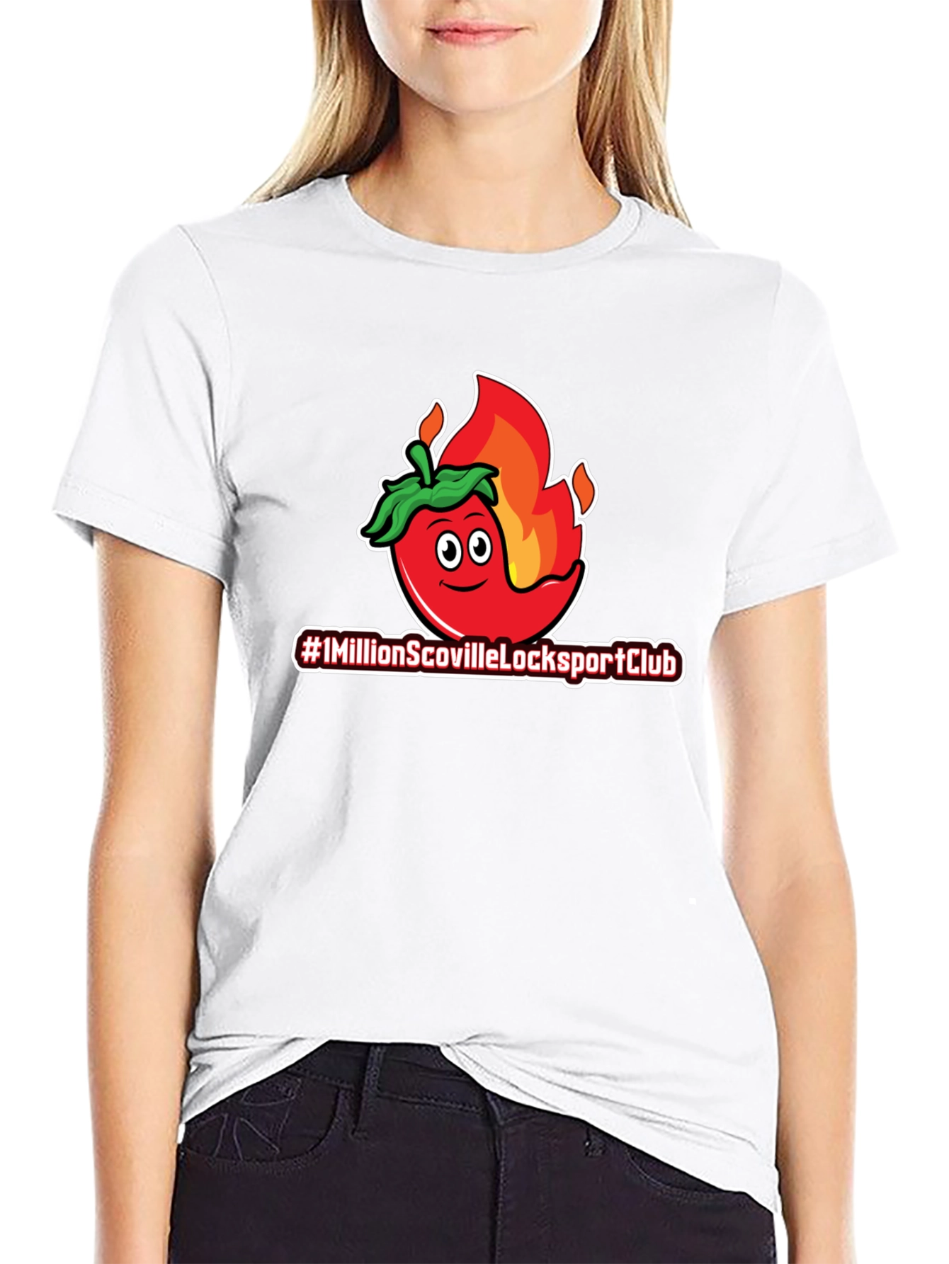 Spicy Pepper T-Shirt - #1MillionScovilleLockportClub