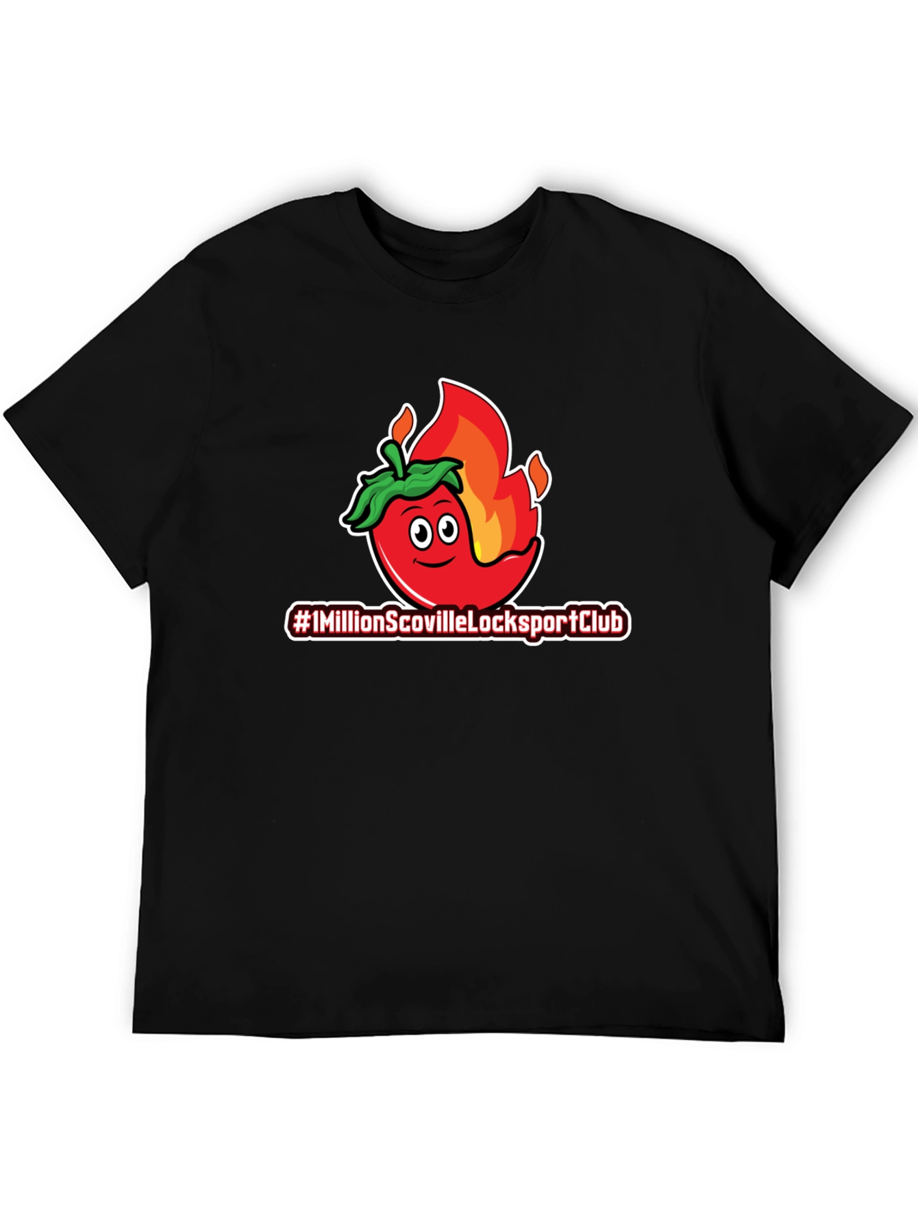 Spicy Pepper T-Shirt - #1MillionScovilleLockportClub