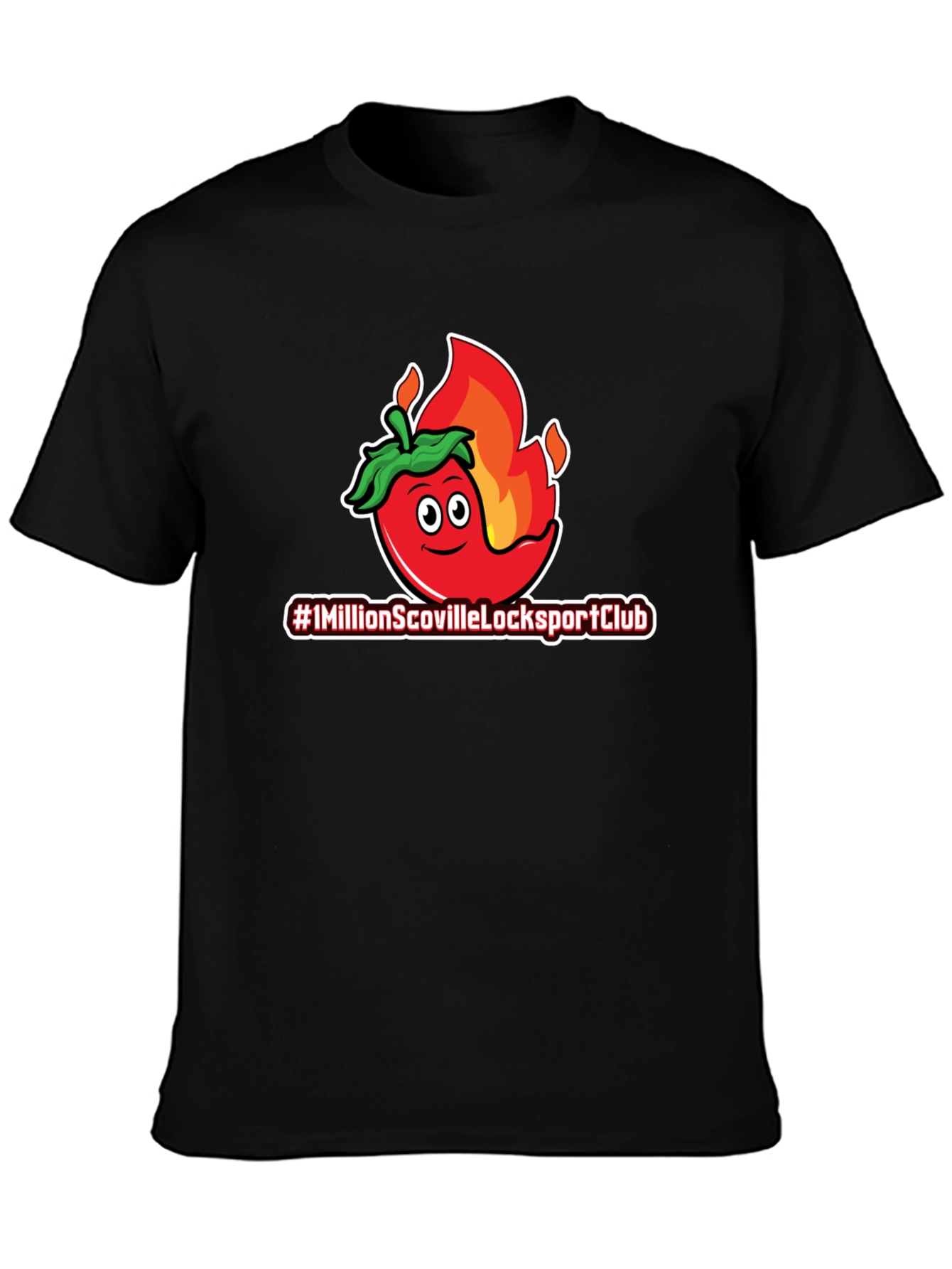 Spicy Pepper T-Shirt - #1MillionScovilleLockportClub