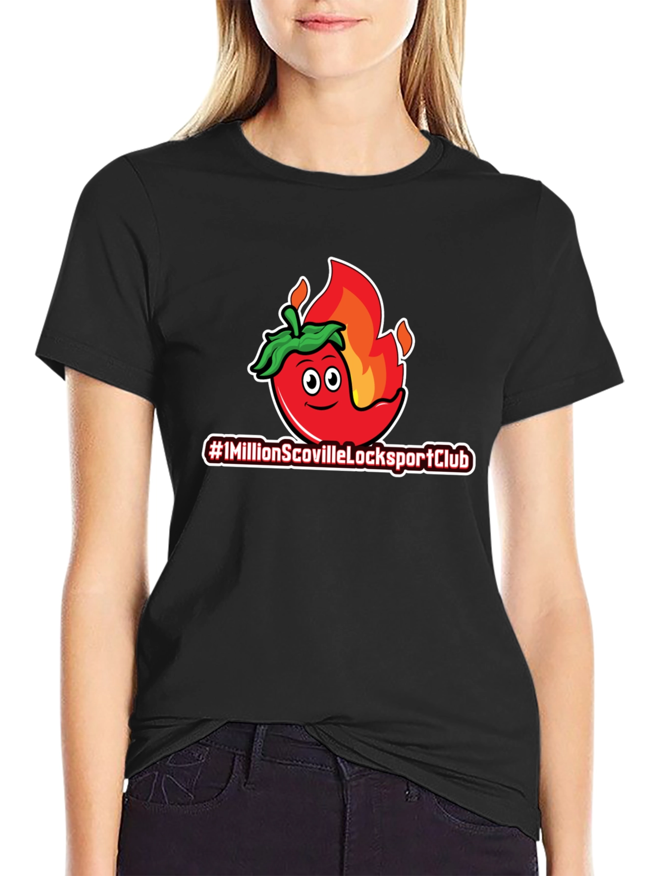 Spicy Pepper T-Shirt - #1MillionScovilleLockportClub