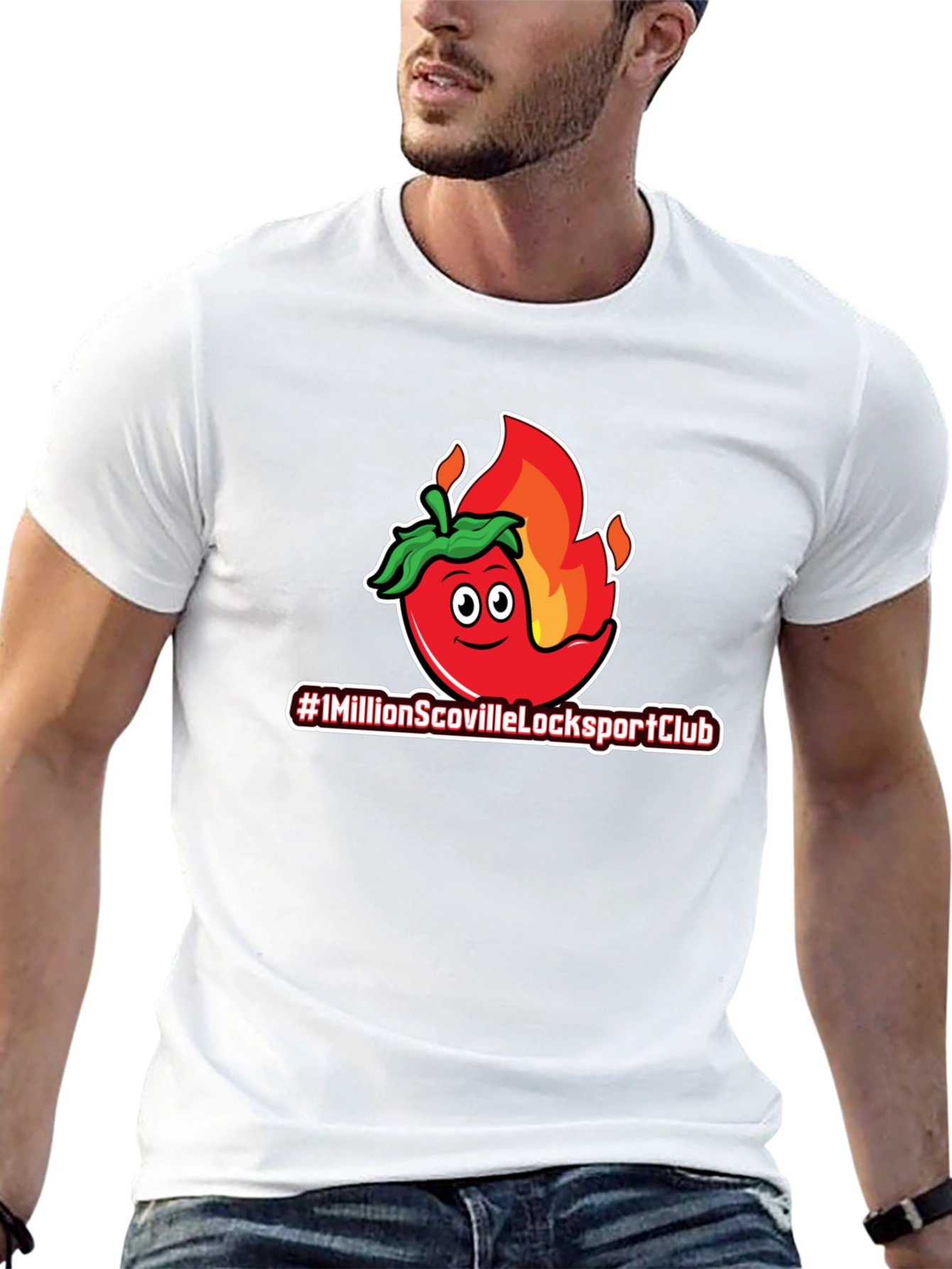 Spicy Pepper T-Shirt - #1MillionScovilleLockportClub