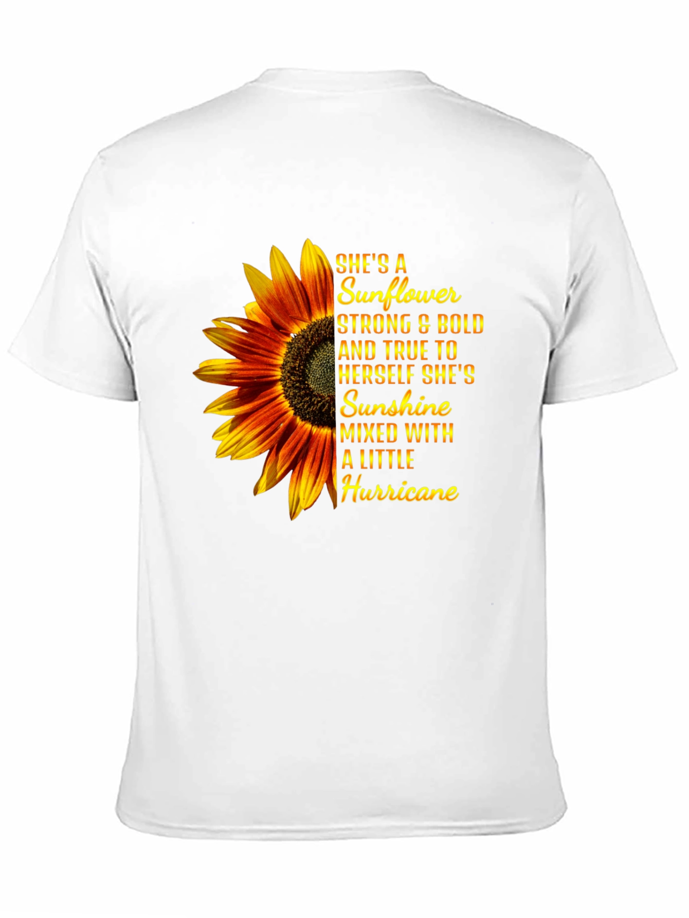 Sunflower Hurricane Graphic T-Shirt