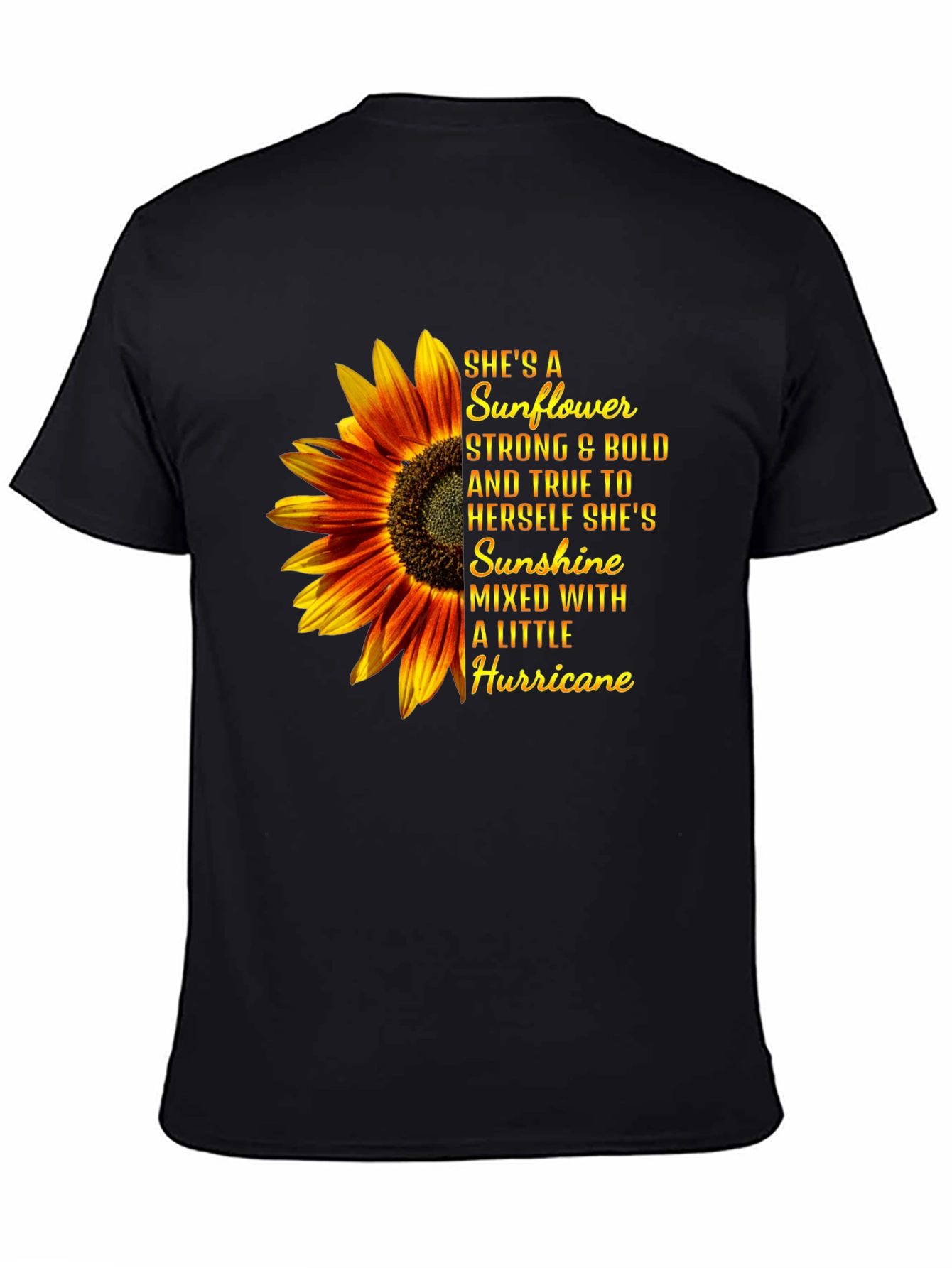 Sunflower Hurricane Graphic T-Shirt