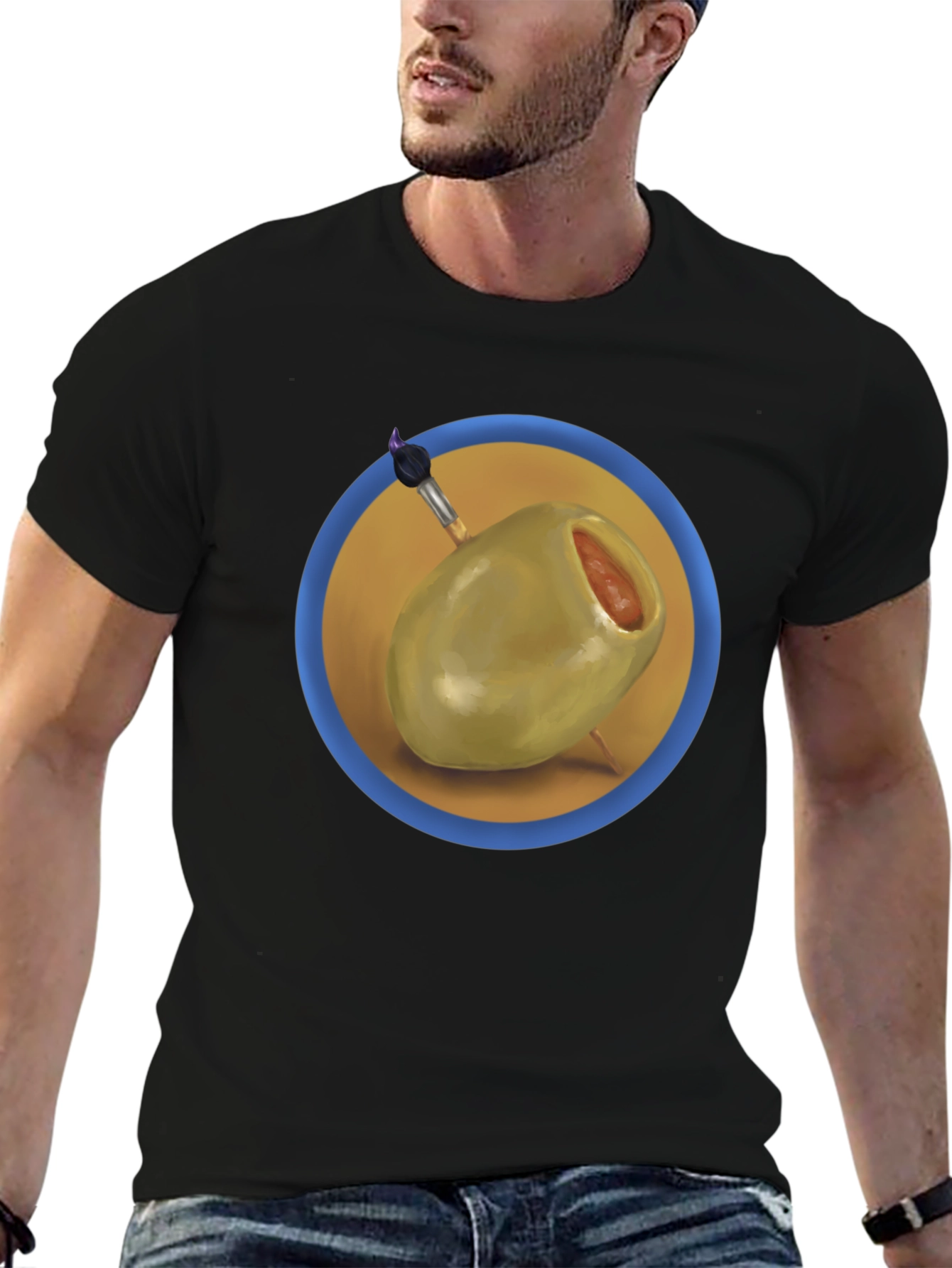Olive You T-Shirt - Funny Foodie Tee
