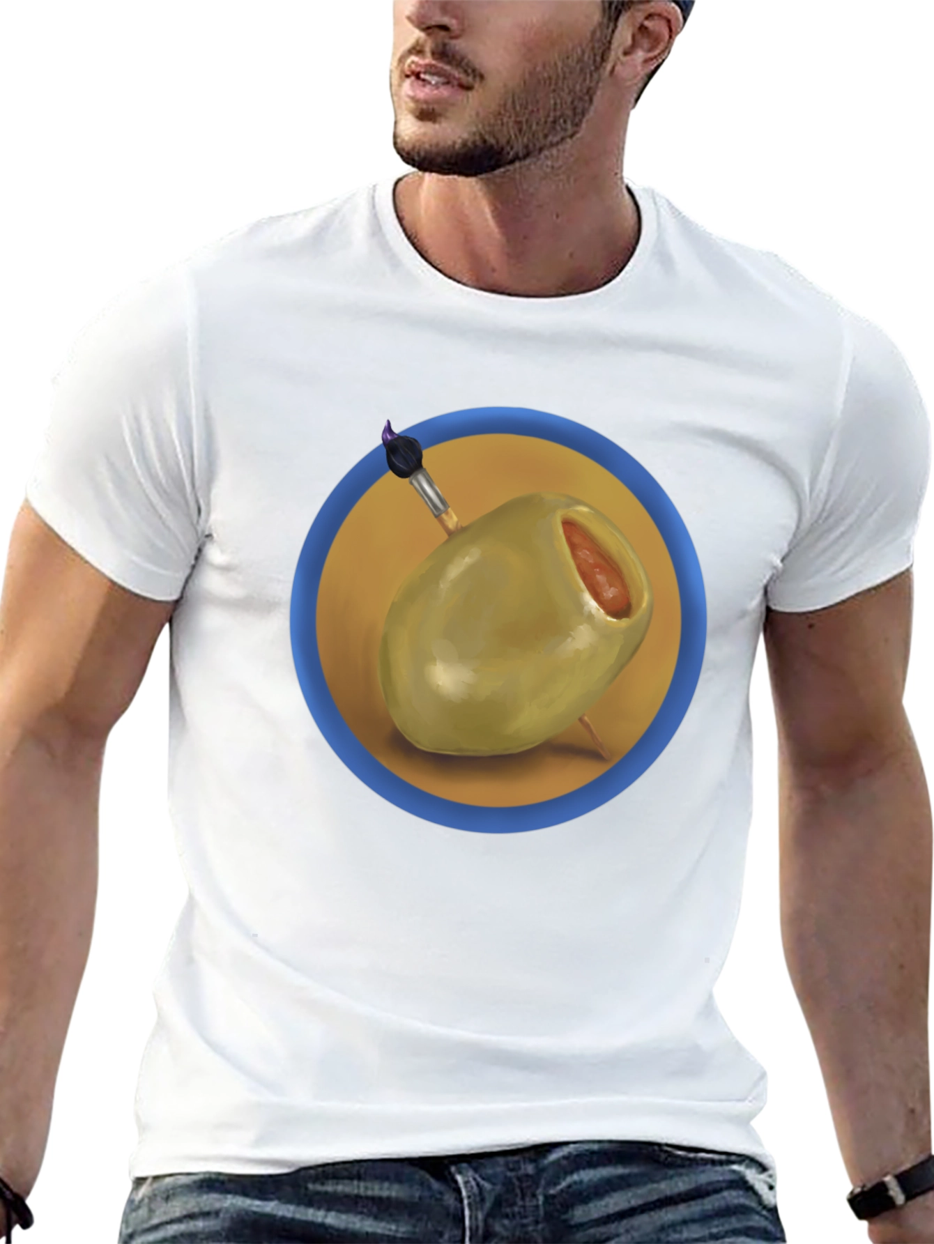 Olive You T-Shirt - Funny Foodie Tee