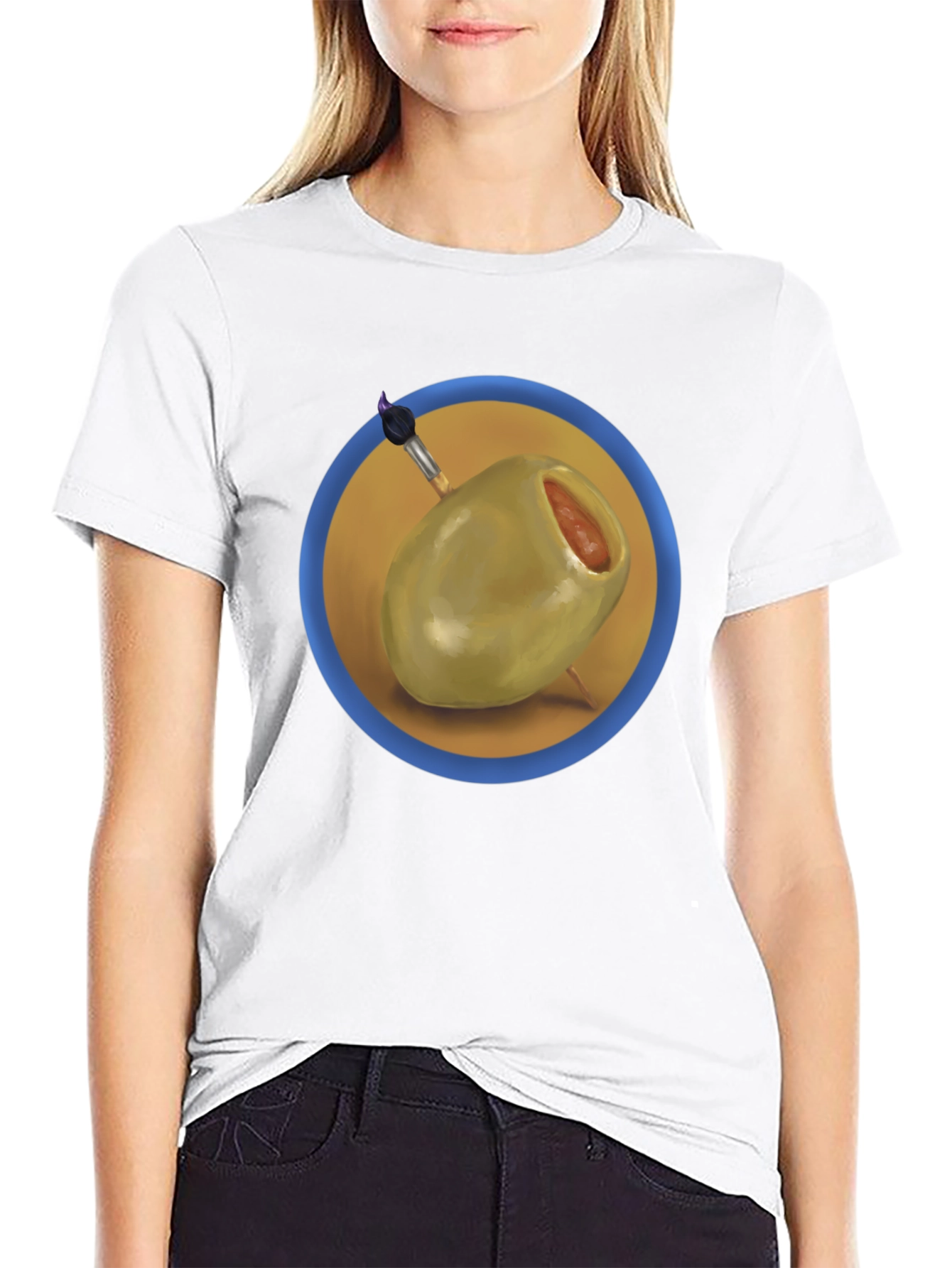 Olive You T-Shirt - Funny Foodie Tee
