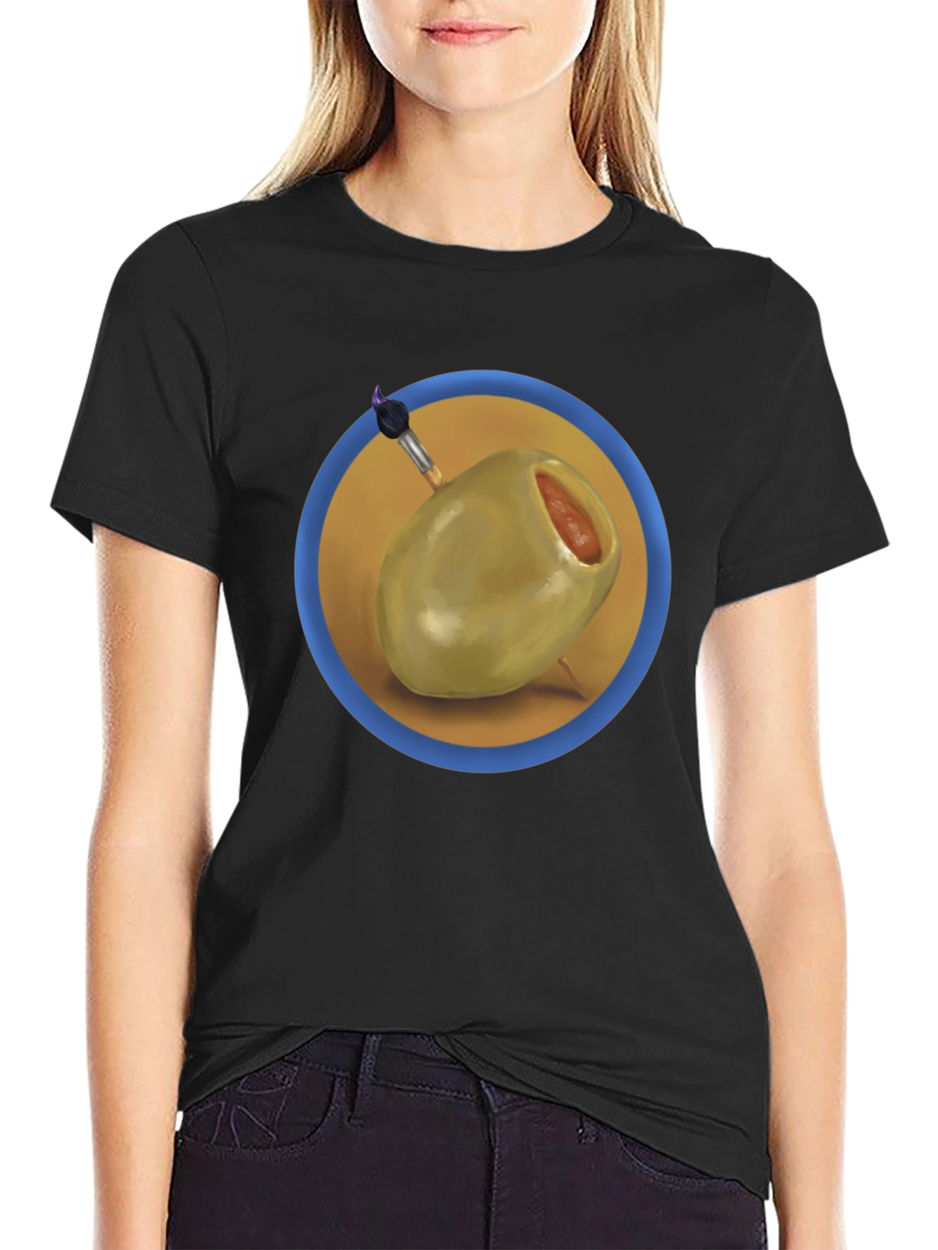 Olive You T-Shirt - Funny Foodie Tee