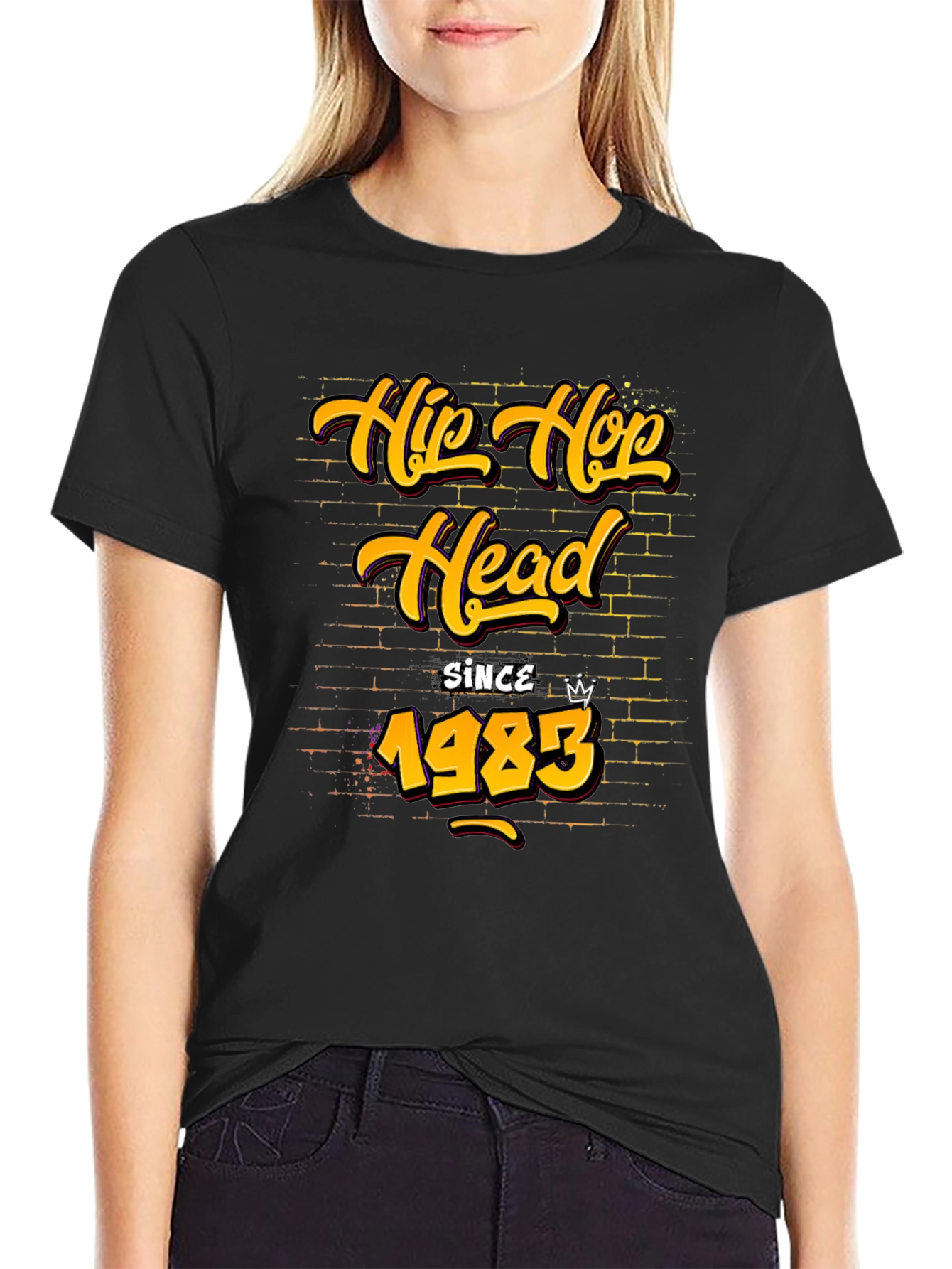 Hip Hop Head Since 1983 Graphic T-Shirt