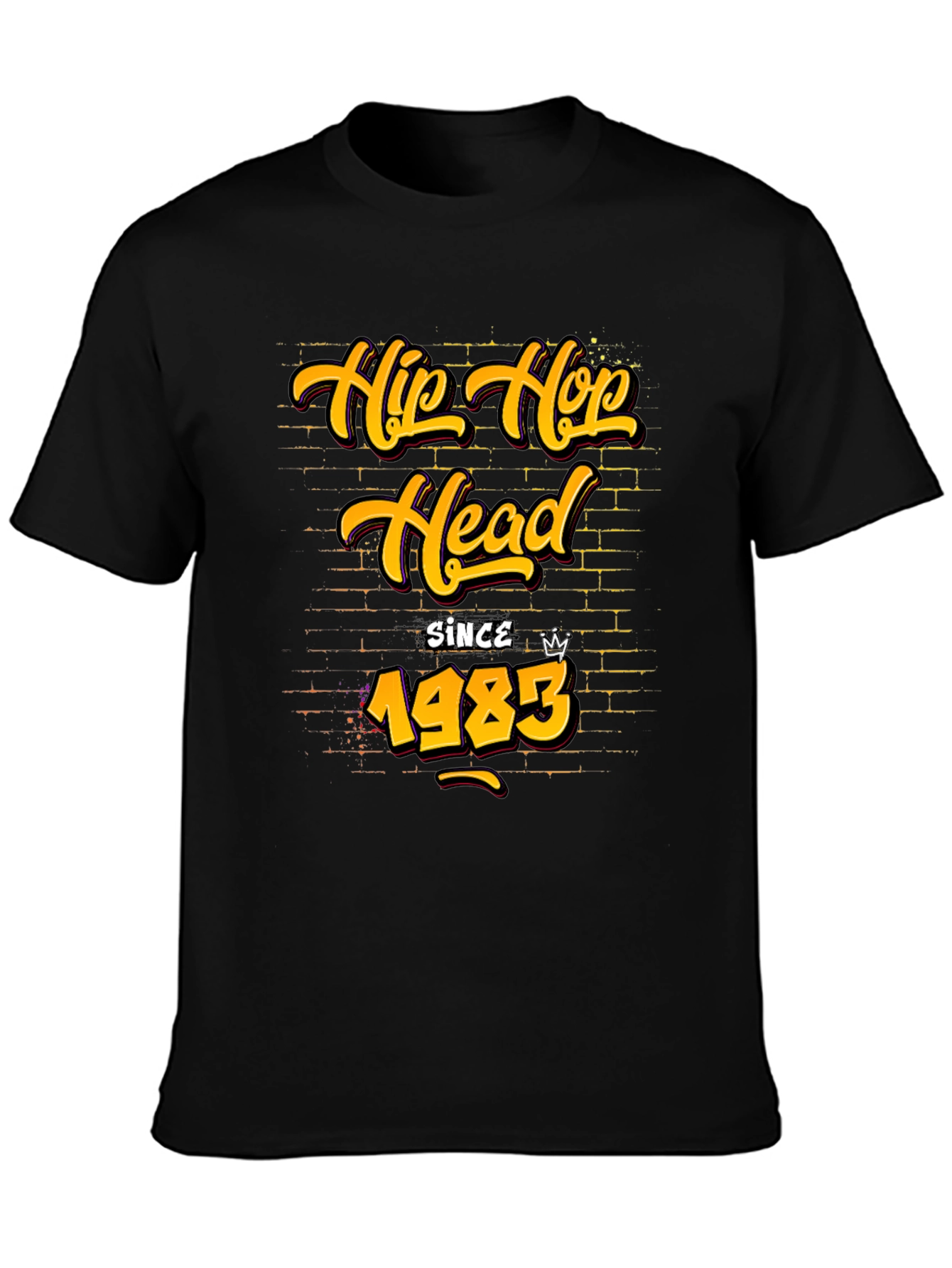 Hip Hop Head Since 1983 Graphic T-Shirt