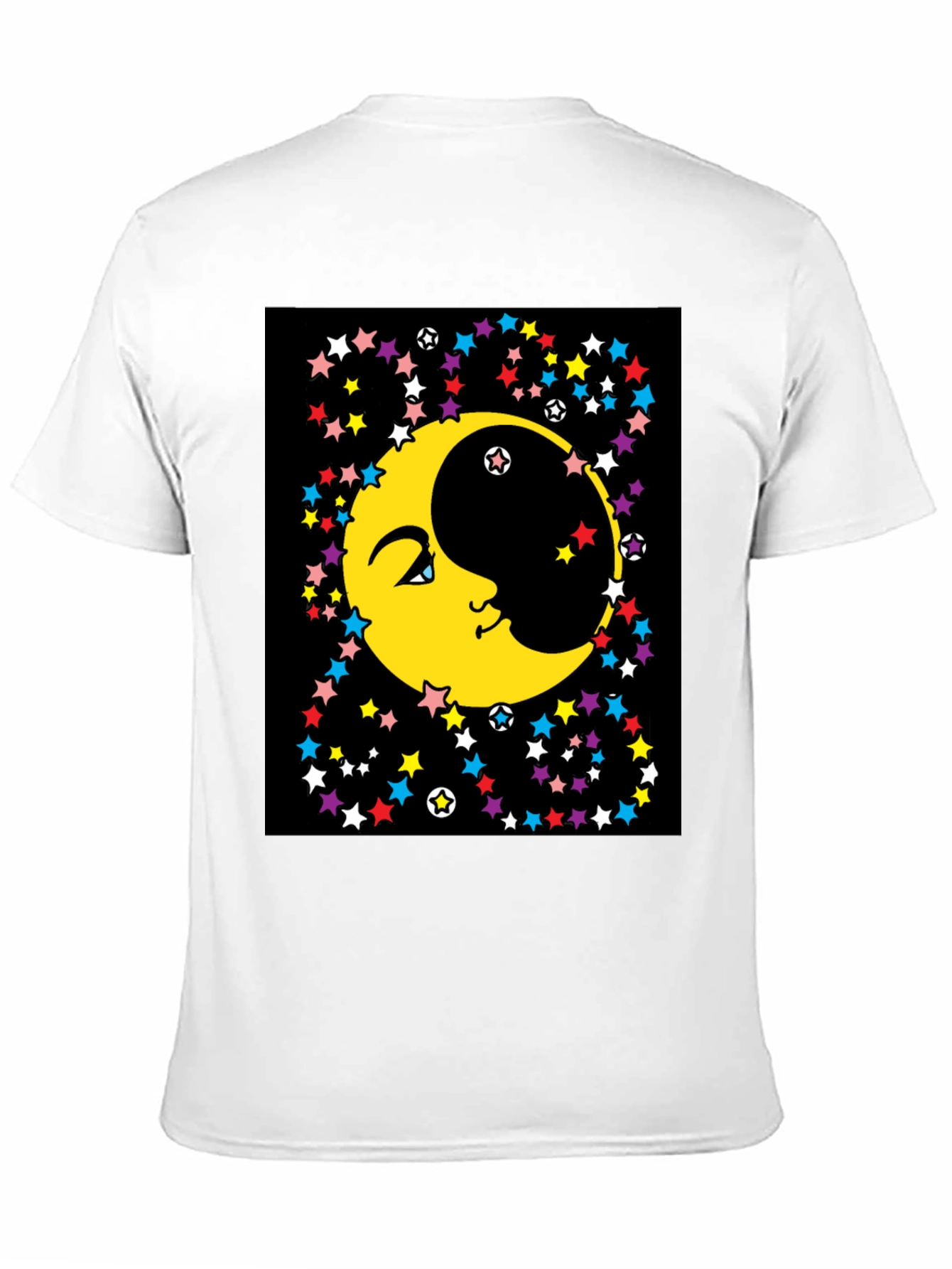 Celestial Moon & Stars Graphic Tee