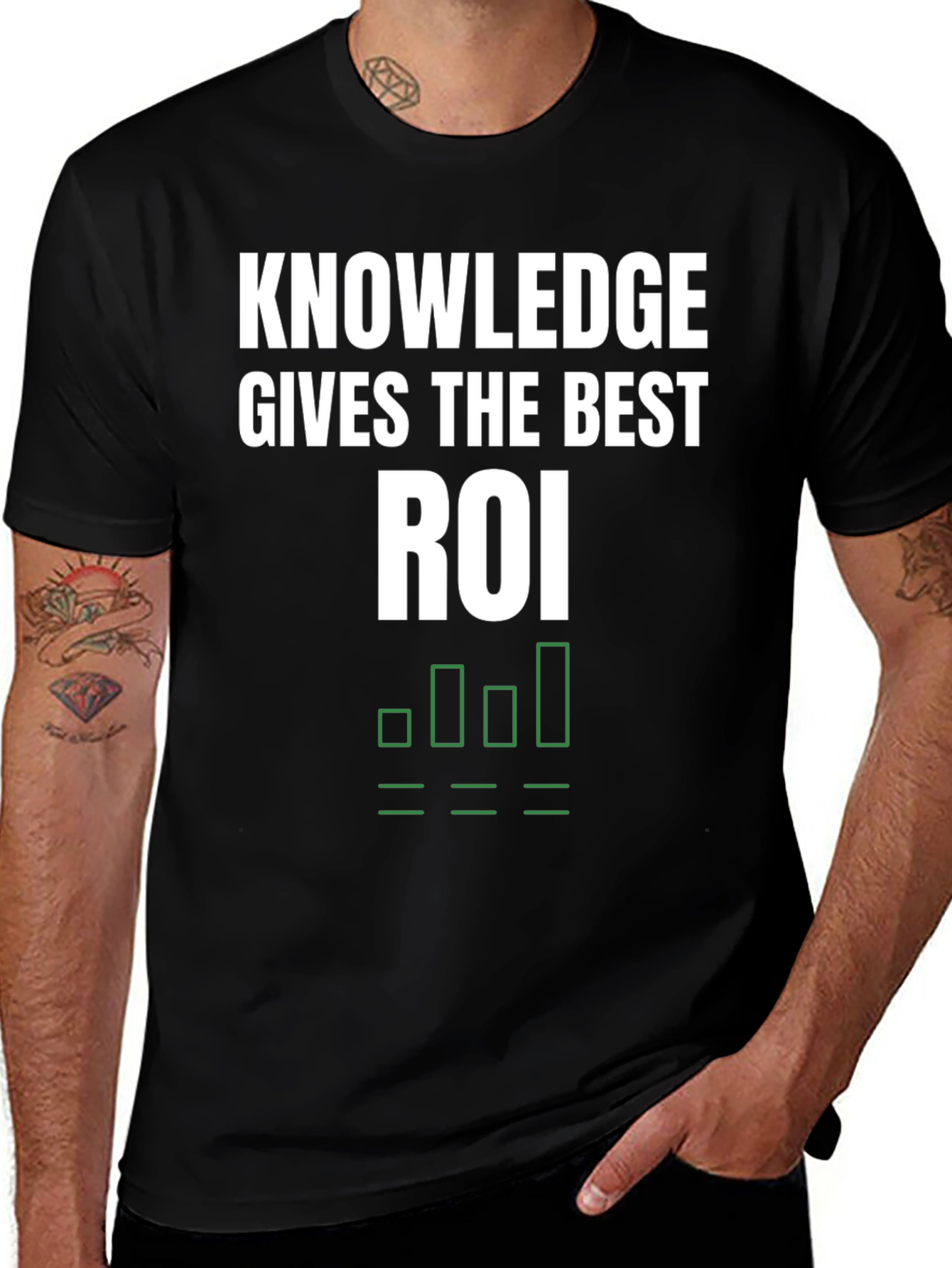 Knowledge ROI Graphic T-Shirt