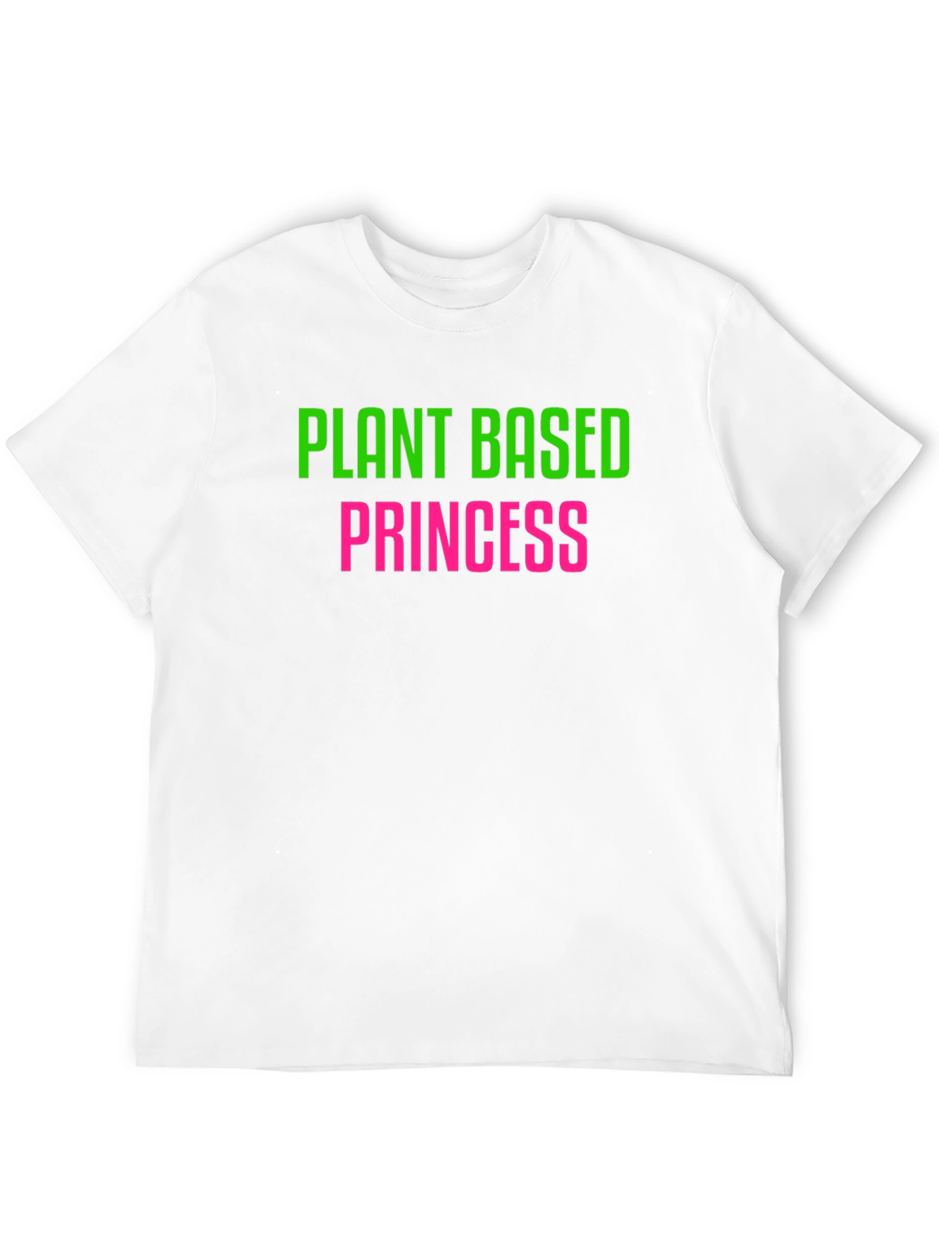 Plant Based Princess Black T-Shirt