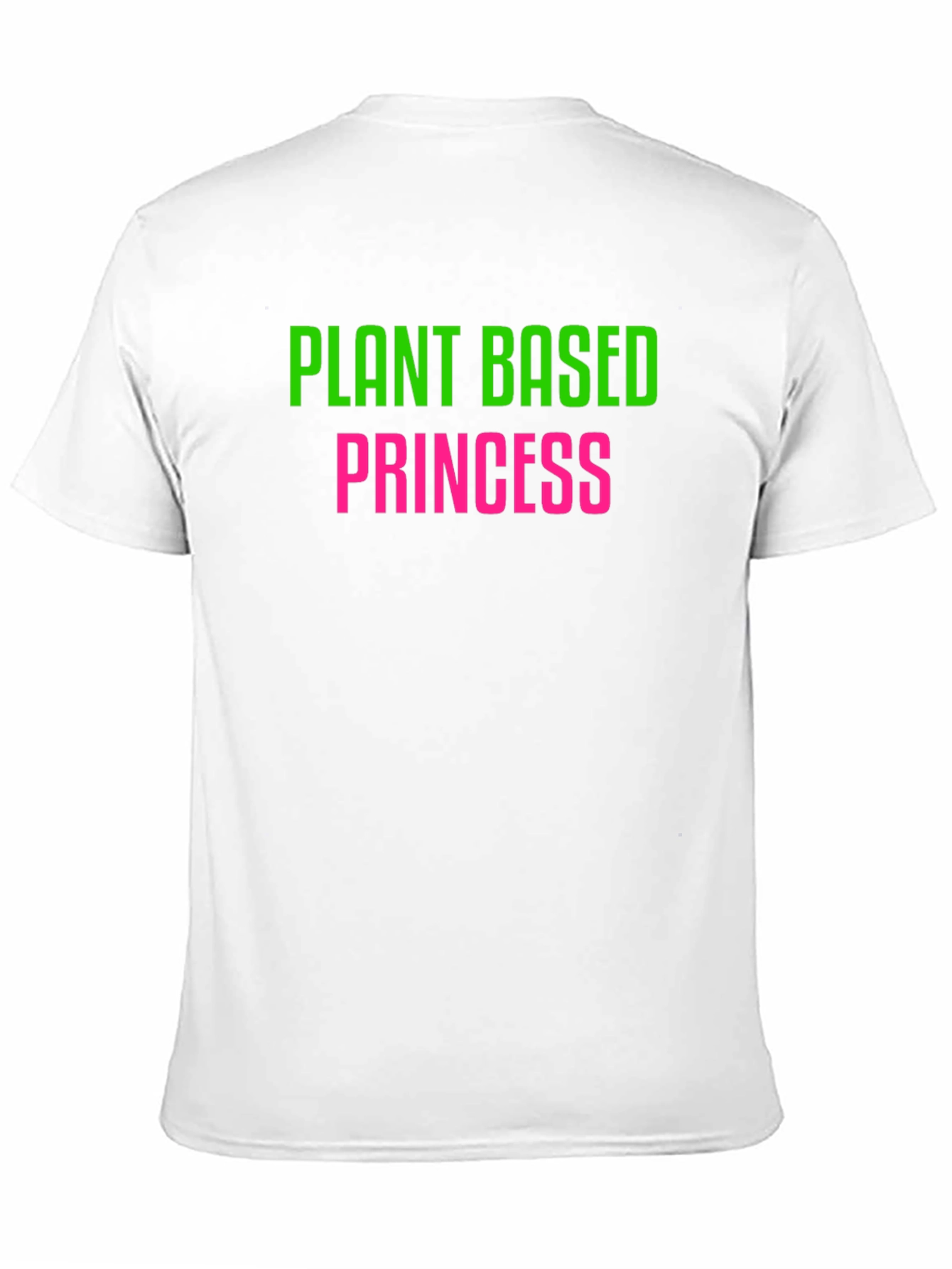 Plant Based Princess Black T-Shirt