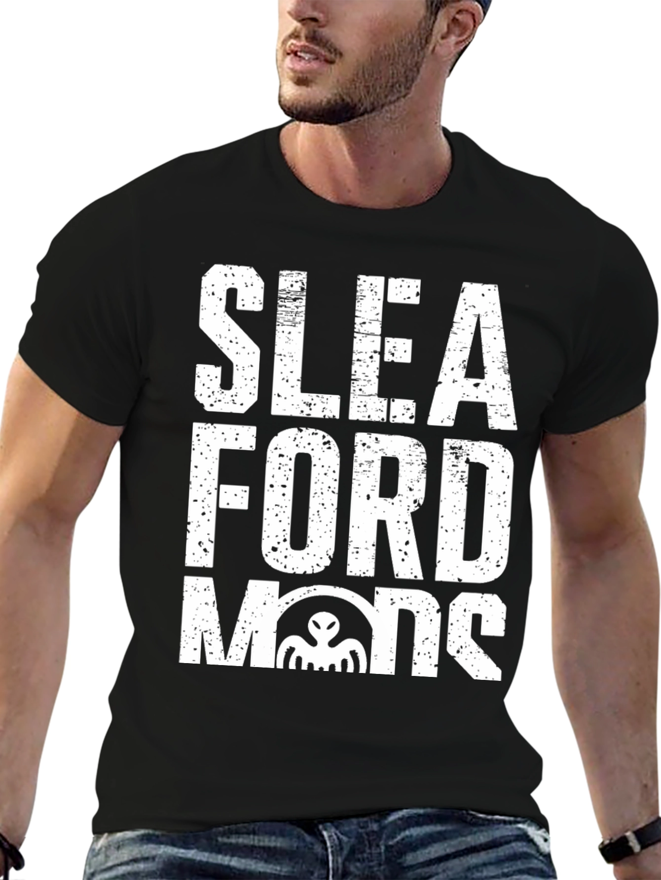 Sleaford Mods Graphic Tee - Black Cotton
