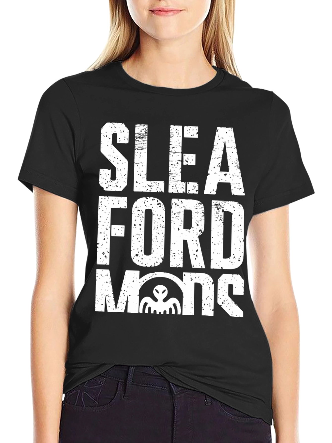 Sleaford Mods Graphic Tee - Black Cotton