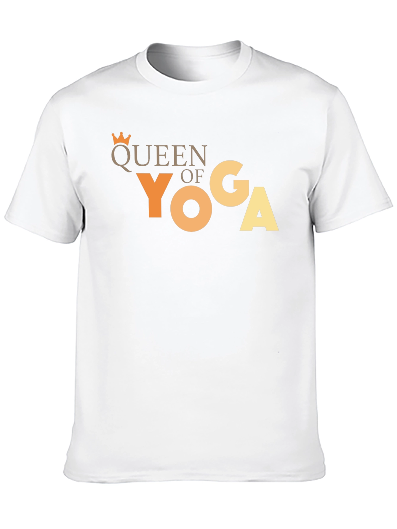 Queen of Yoga Black T-Shirt