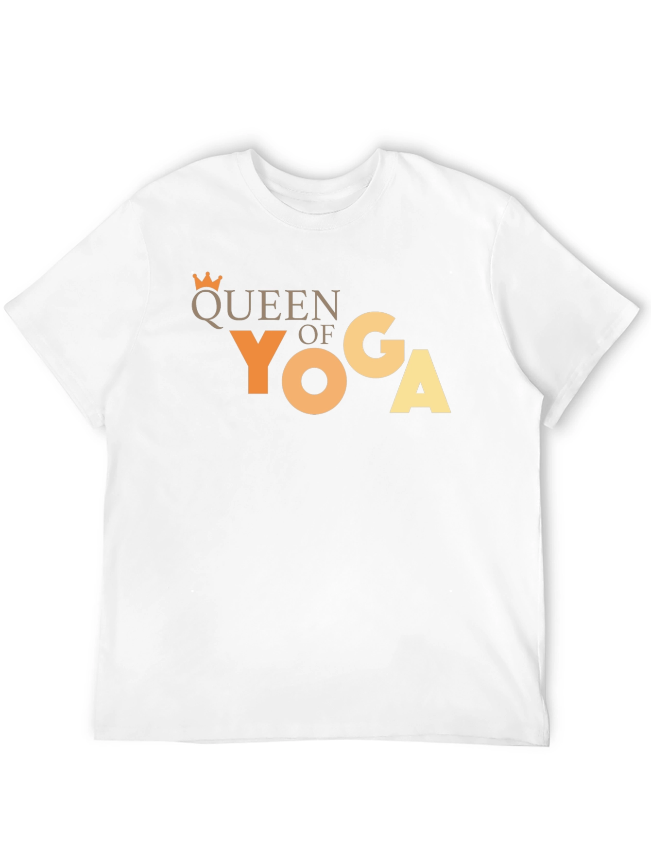 Queen of Yoga Black T-Shirt
