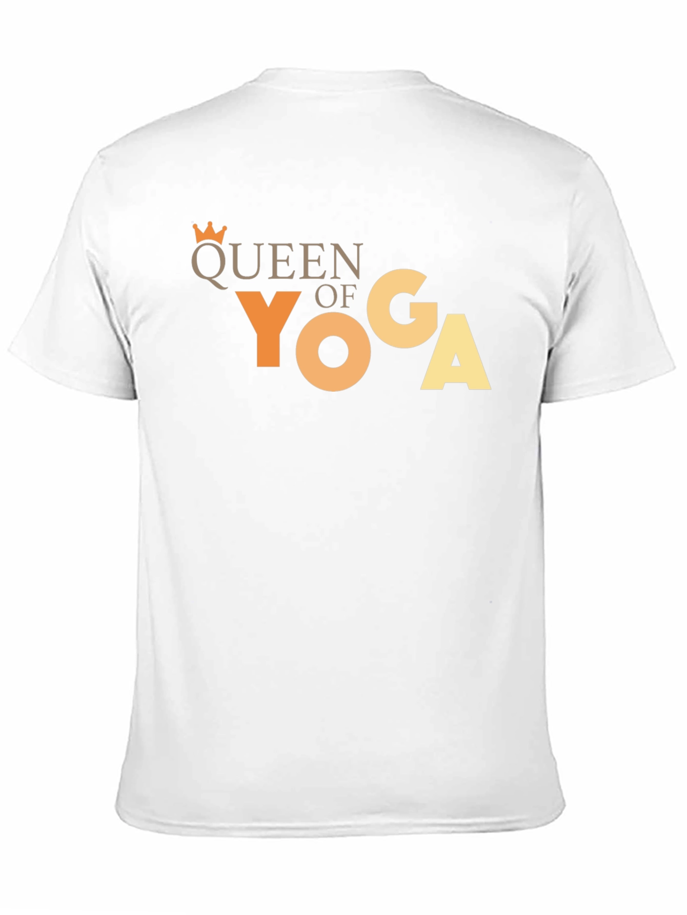Queen of Yoga Black T-Shirt