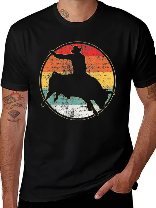 Vintage Rodeo Bull Rider T-Shirt