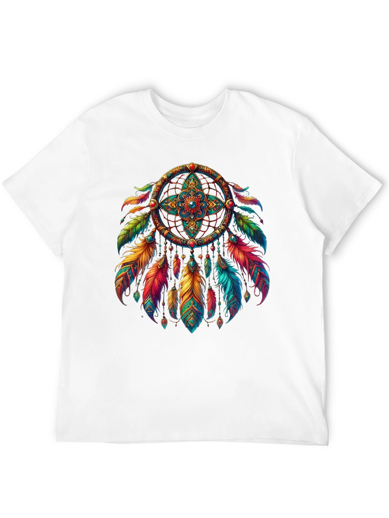 Dream Catcher Graphic T-Shirt - Boho Style