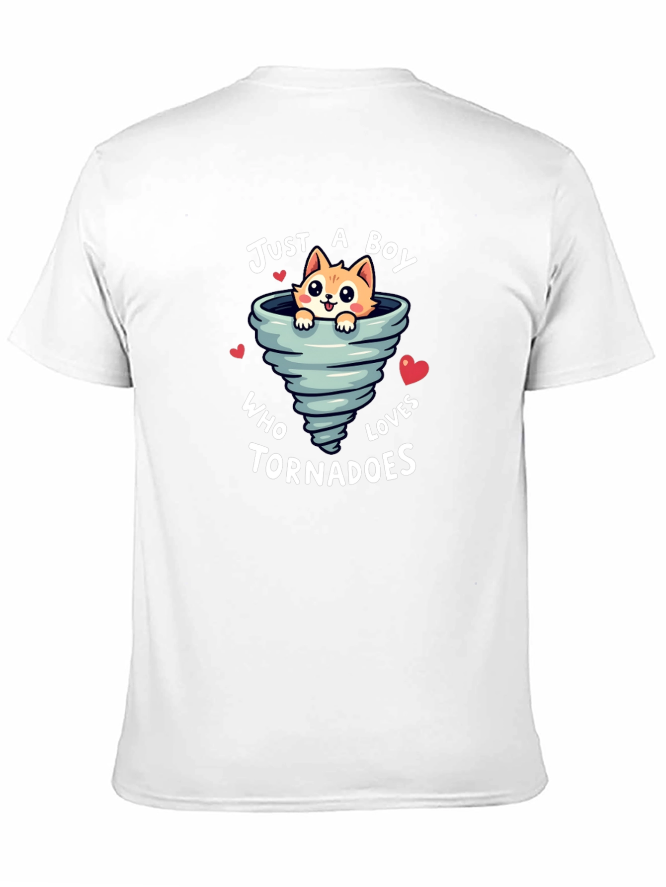 Just A Boy Who Loves Tornadoes T-Shirt