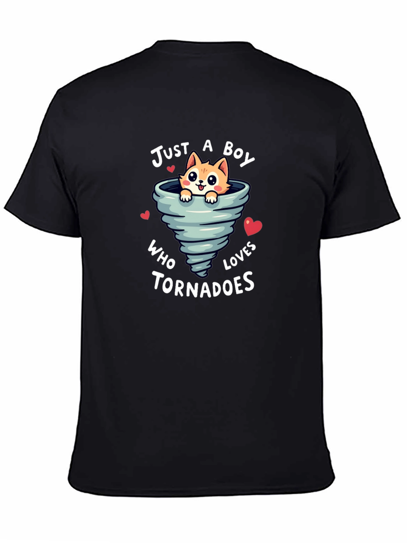 Just A Boy Who Loves Tornadoes T-Shirt
