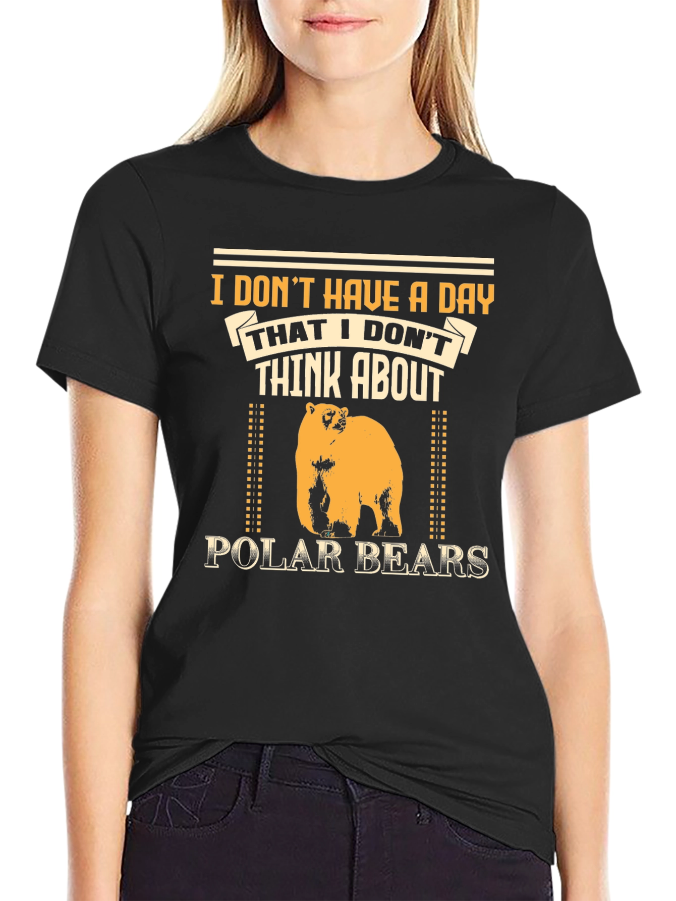 Polar Bear Lover Graphic T-Shirt