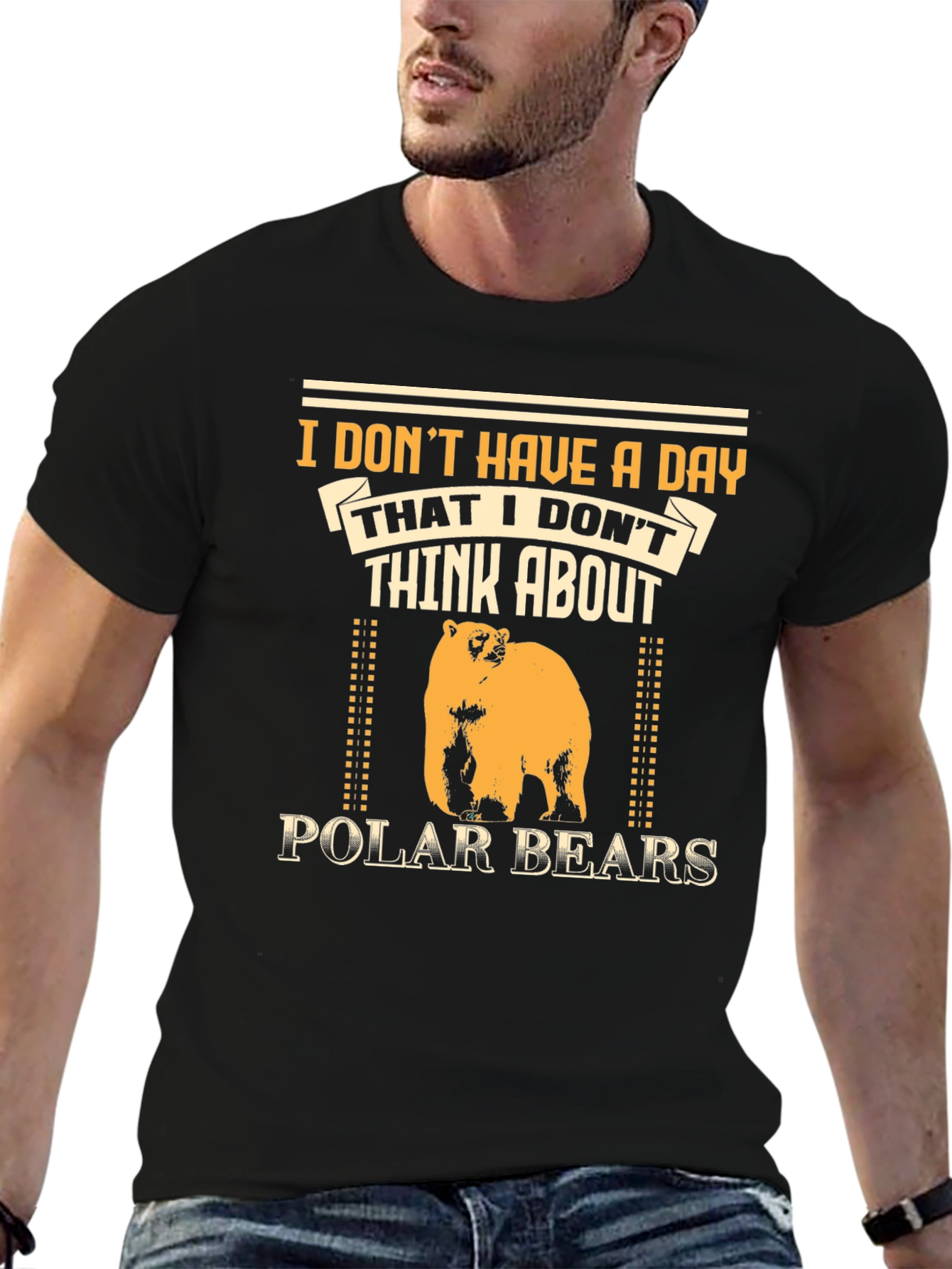 Polar Bear Lover Graphic T-Shirt
