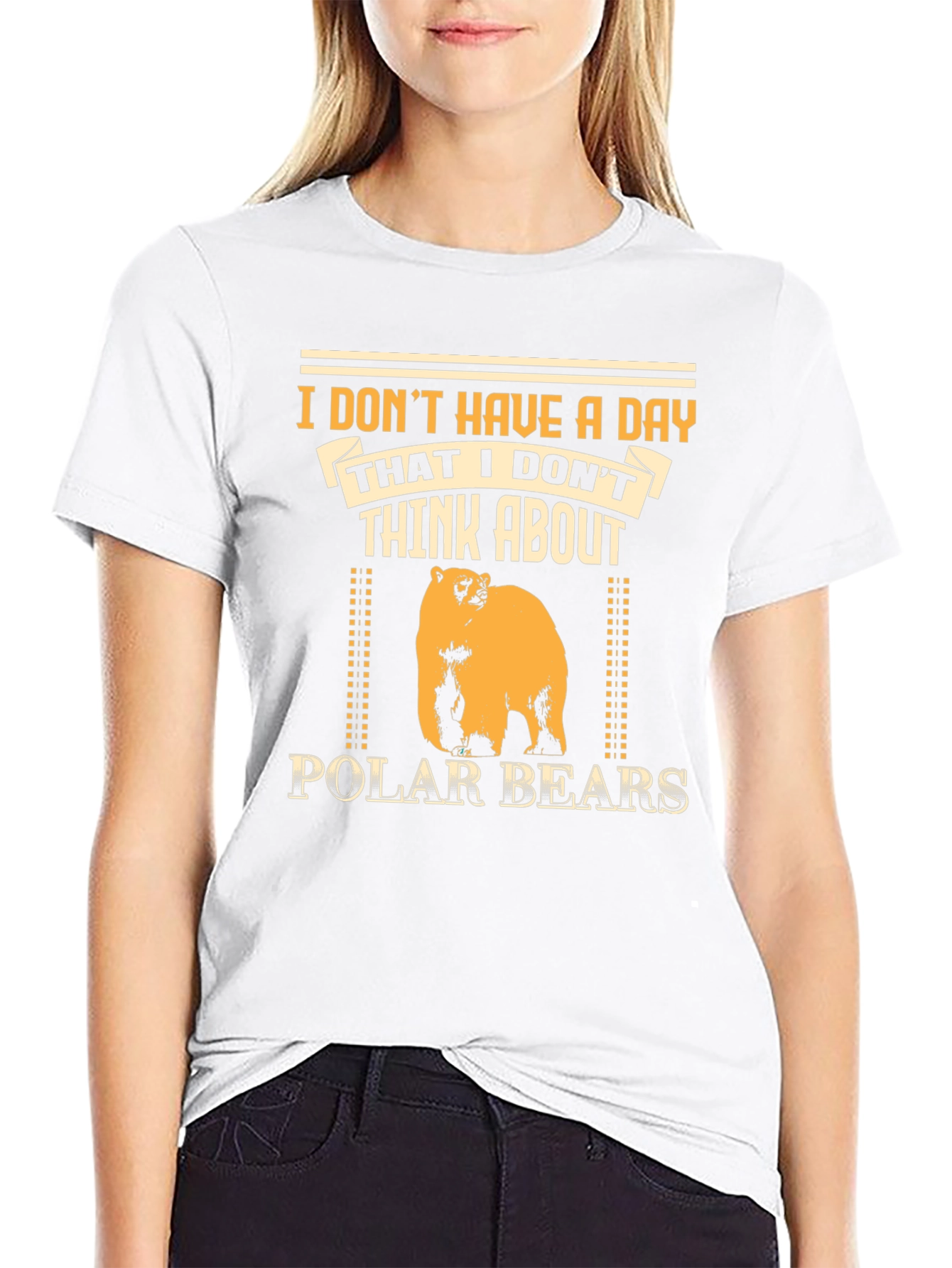 Polar Bear Lover Graphic T-Shirt