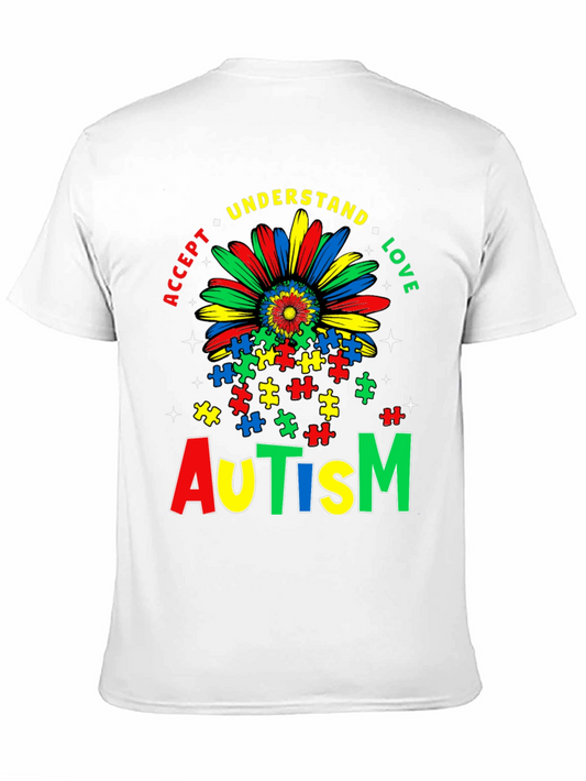 Autism Awareness T-Shirt: Accept Understand Love