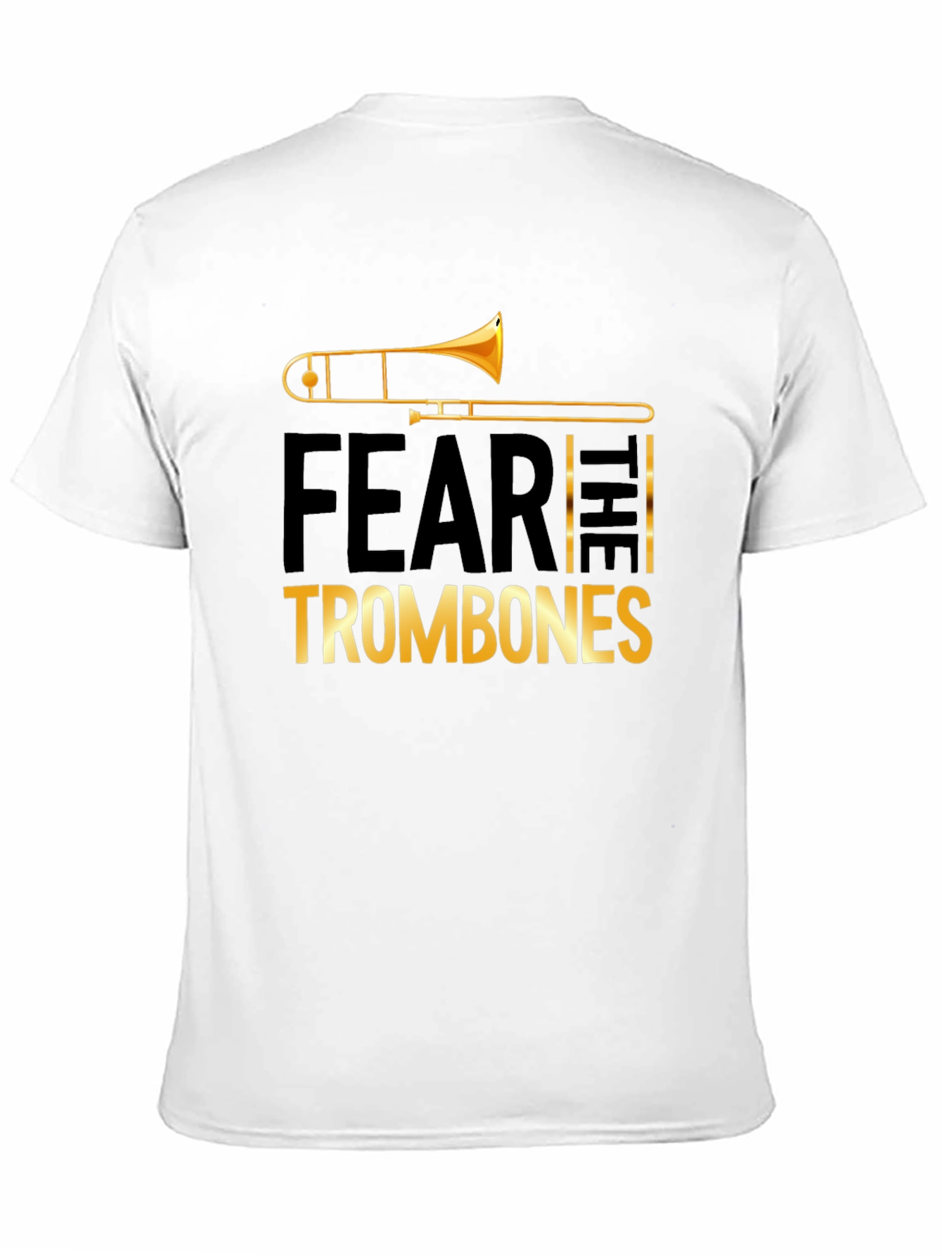 Fear the Trombones Black Graphic Tee