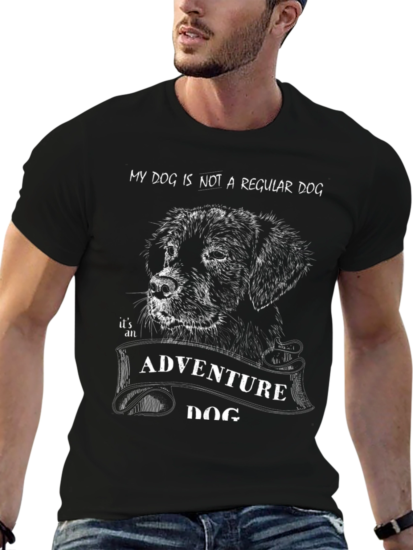 Adventure Dog T-Shirt - Unique Dog Lover Tee