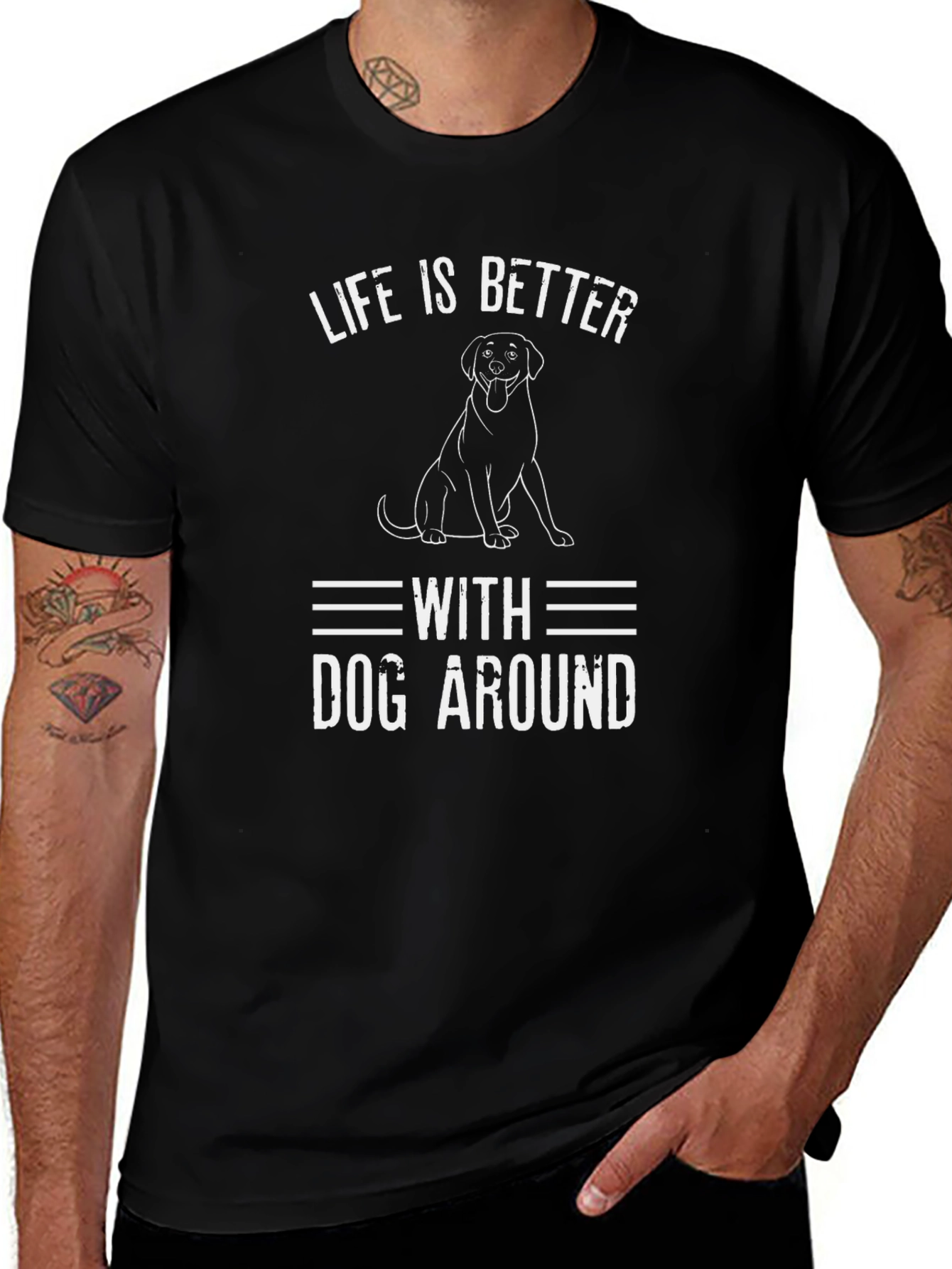 Life is Better with a Dog Graphic Tee