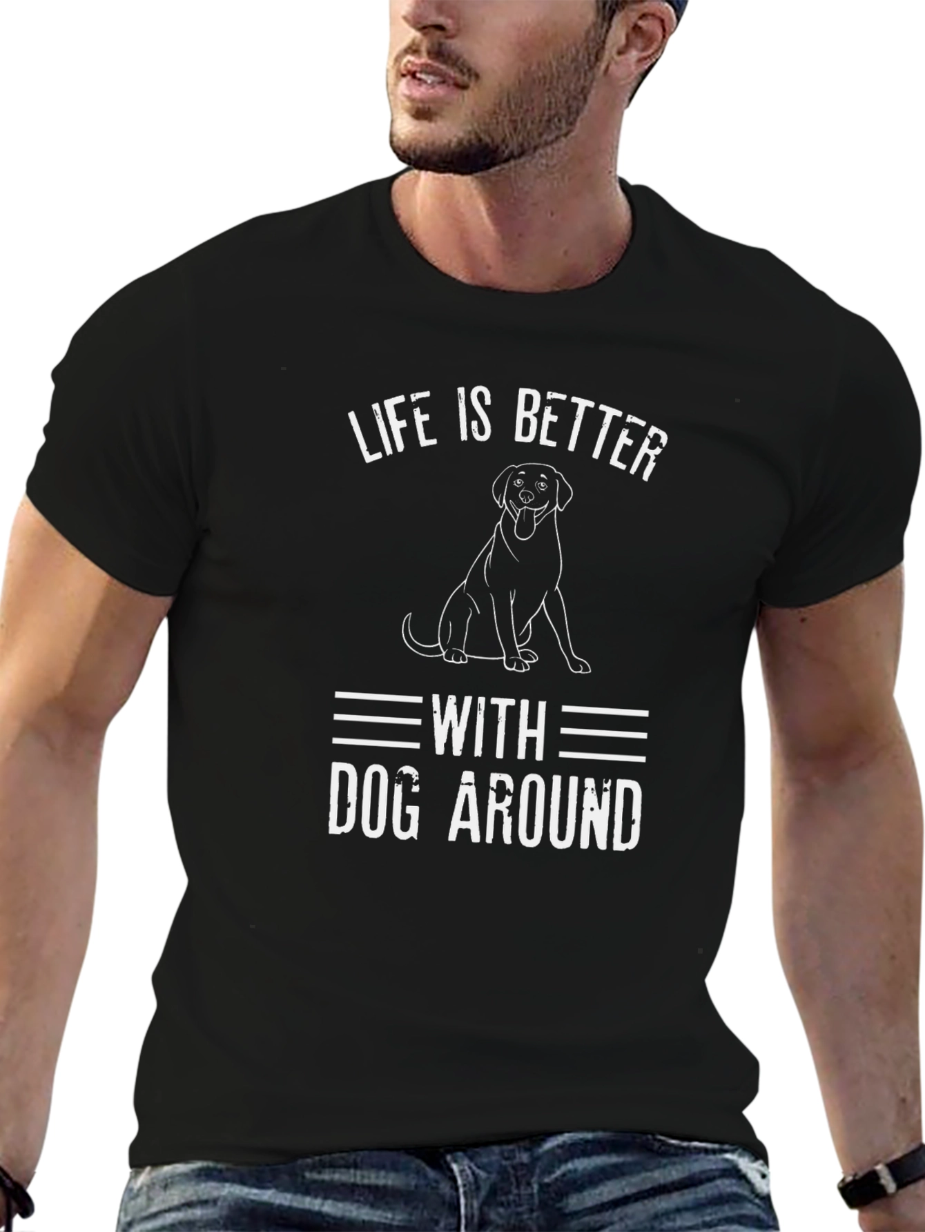 Life is Better with a Dog Graphic Tee