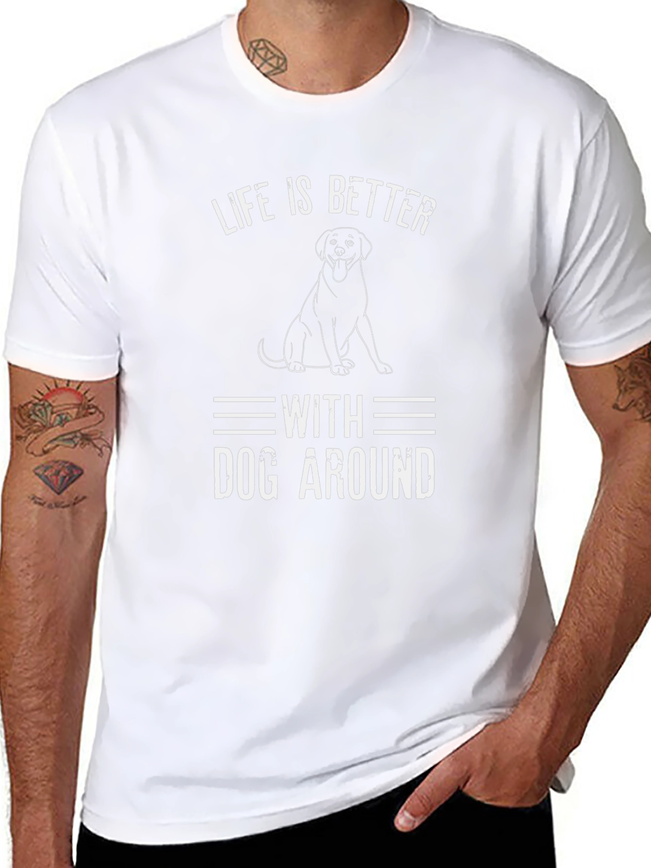 Life is Better with a Dog Graphic Tee