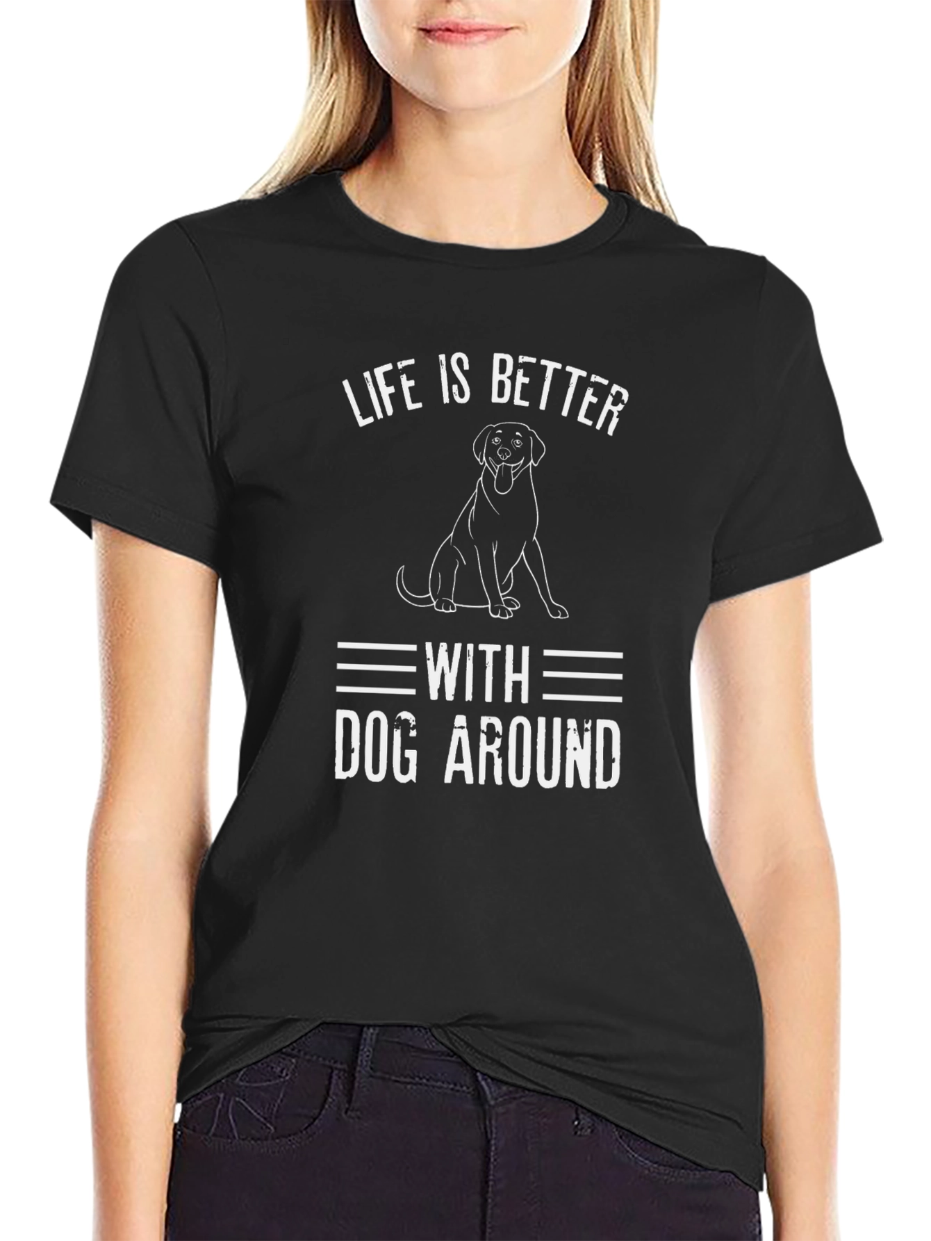 Life is Better with a Dog Graphic Tee