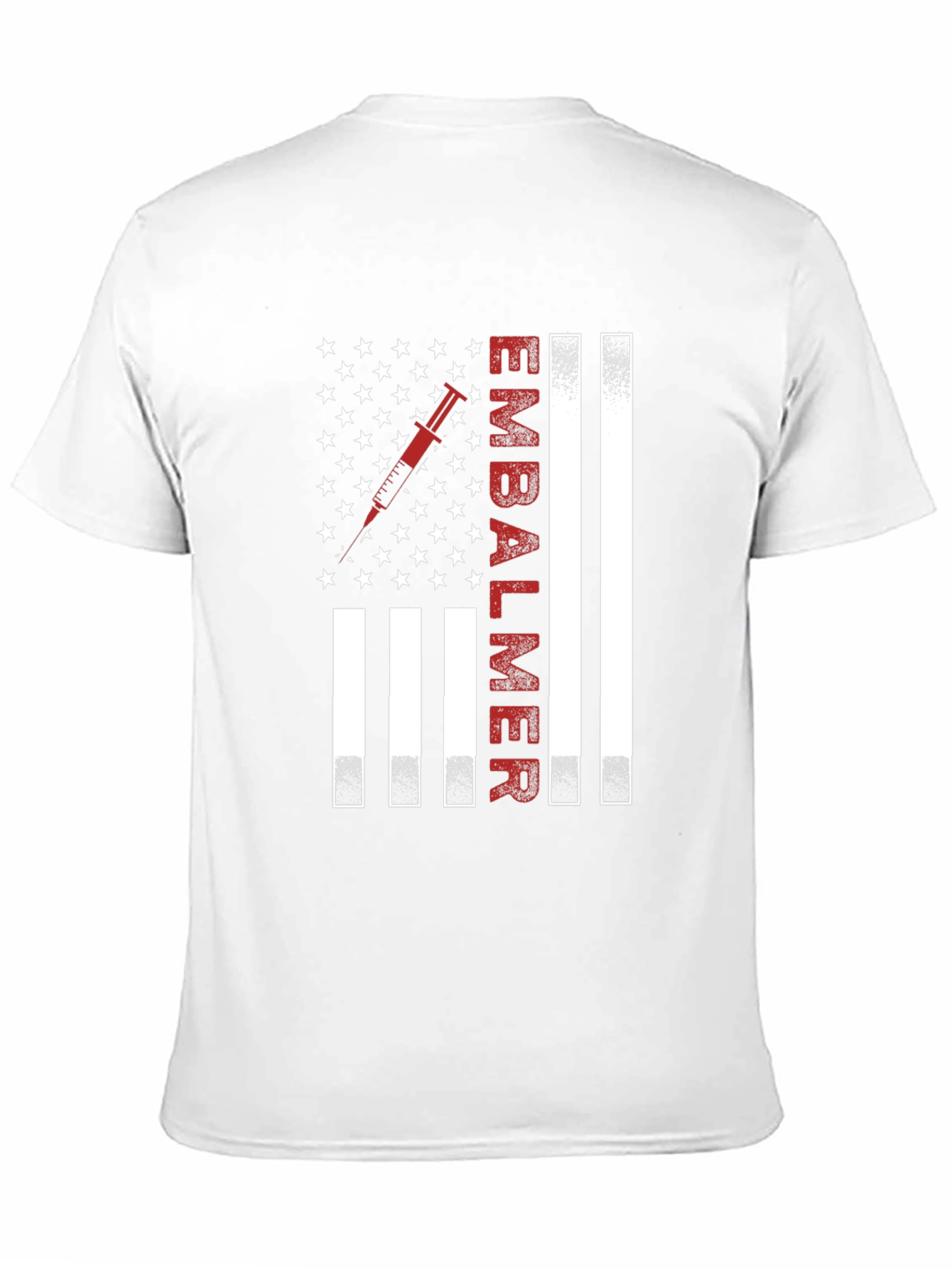 Embalmer American Flag Graphic Tee