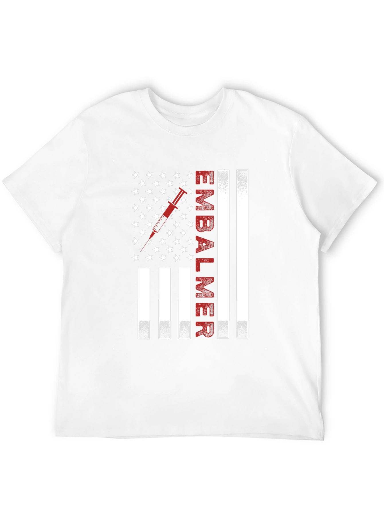 Embalmer American Flag Graphic Tee