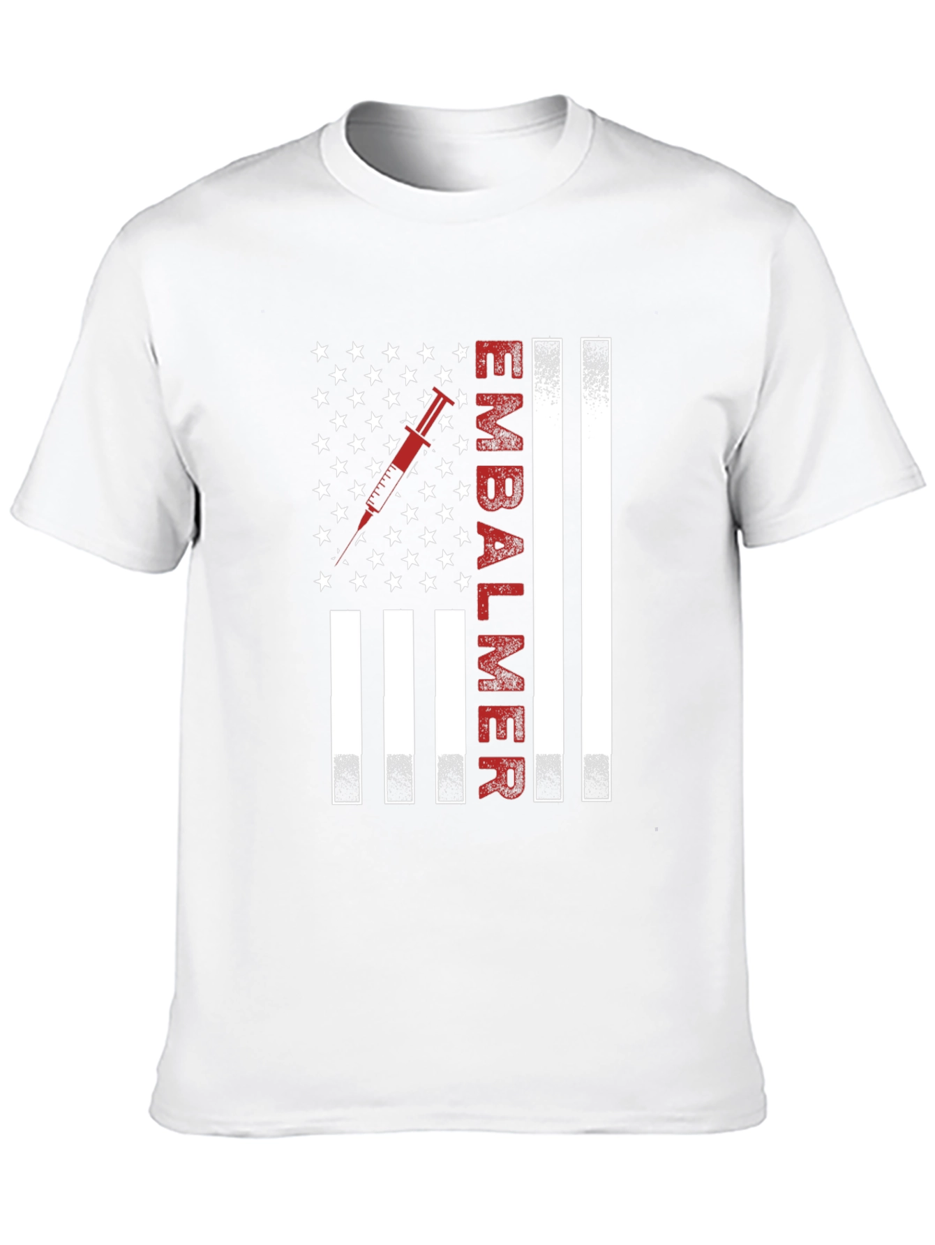 Embalmer American Flag Graphic Tee