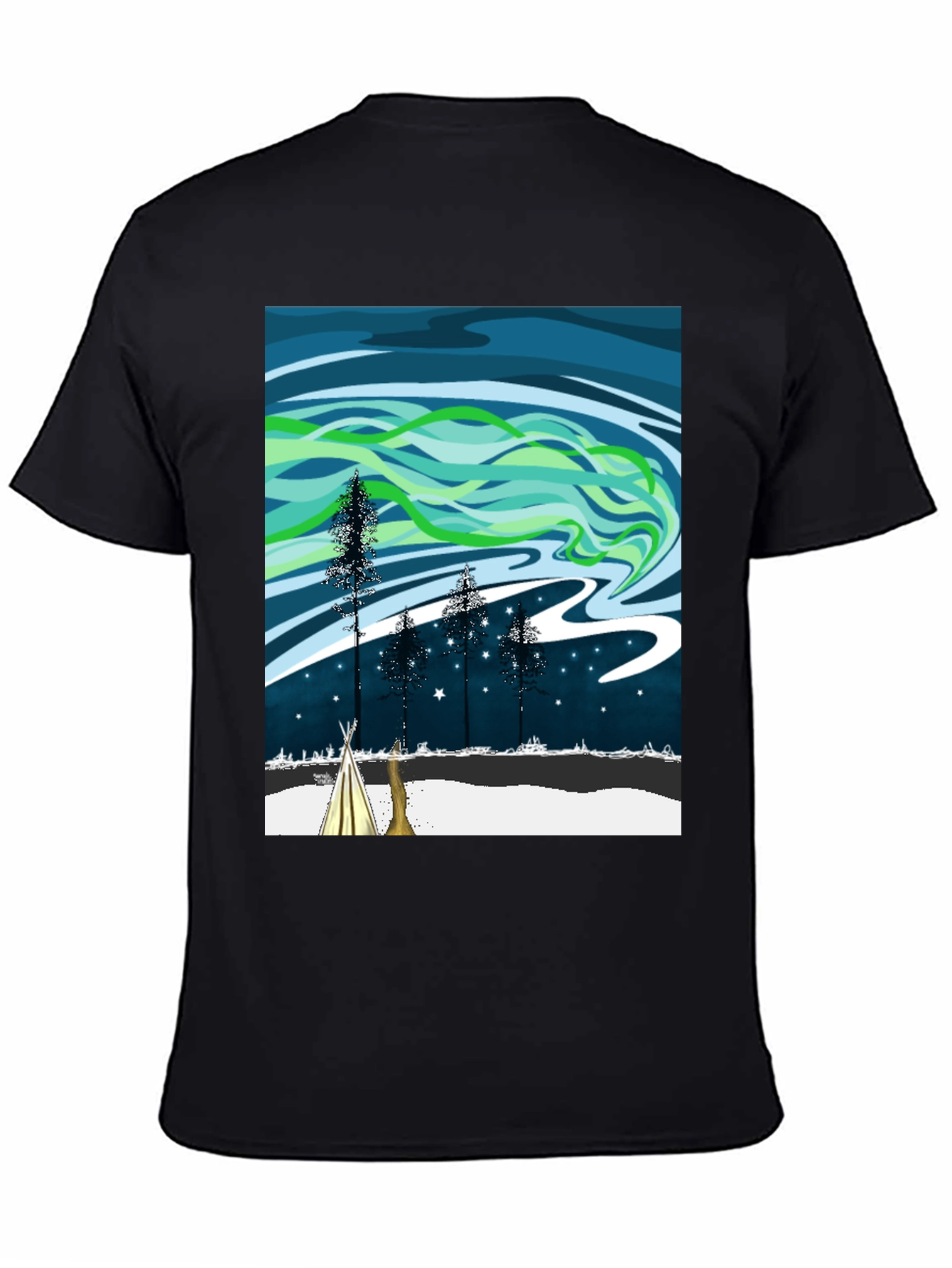 Northern Lights Graphic Tee