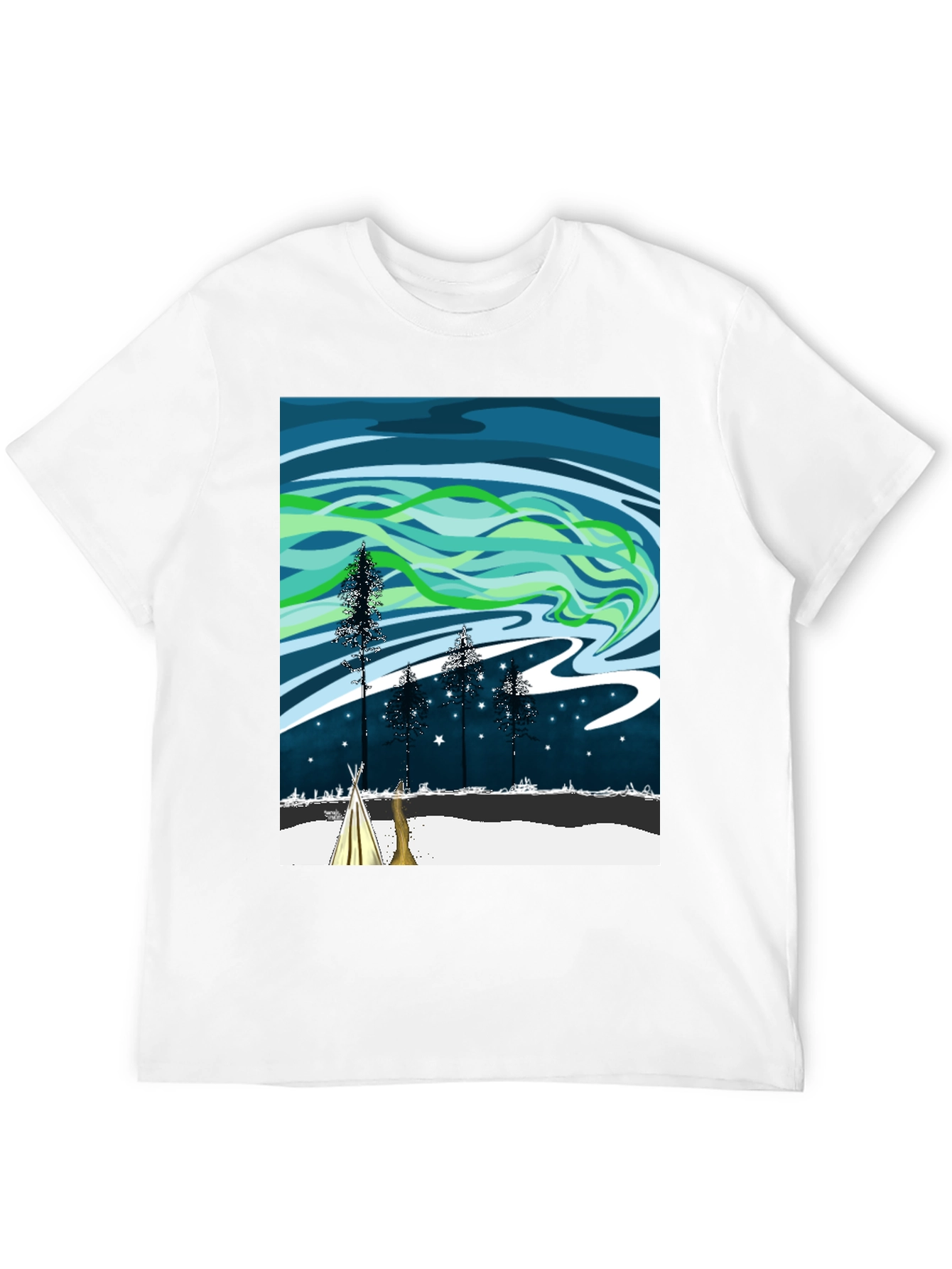 Northern Lights Graphic Tee