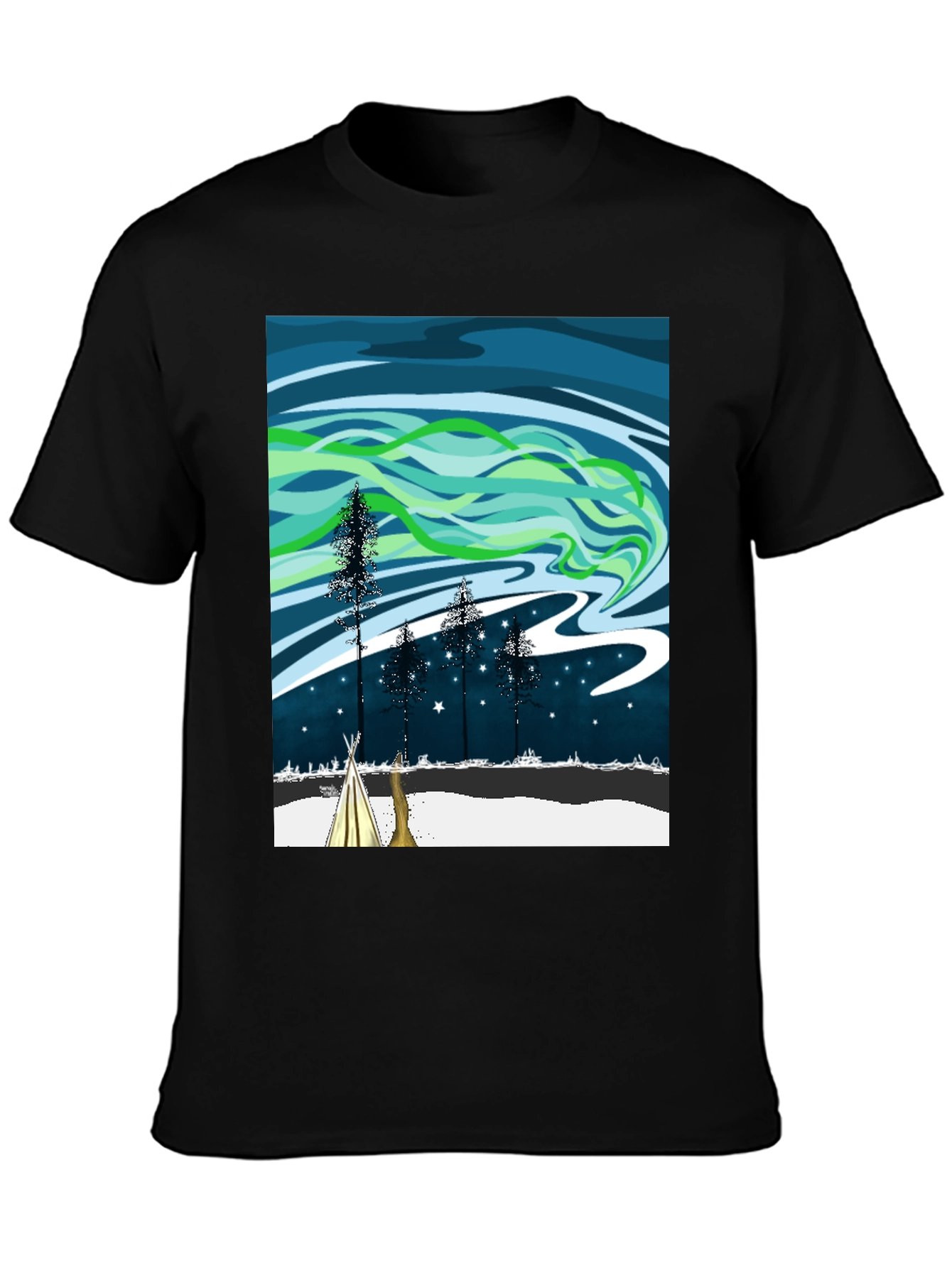 Northern Lights Graphic Tee