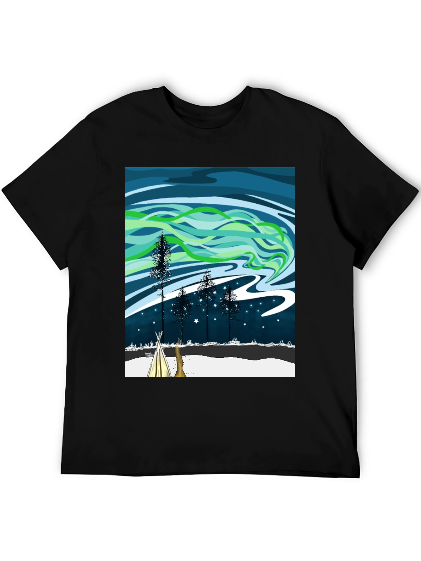 Northern Lights Graphic Tee