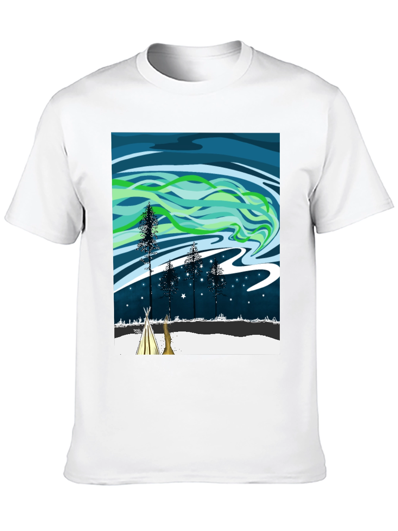 Northern Lights Graphic Tee